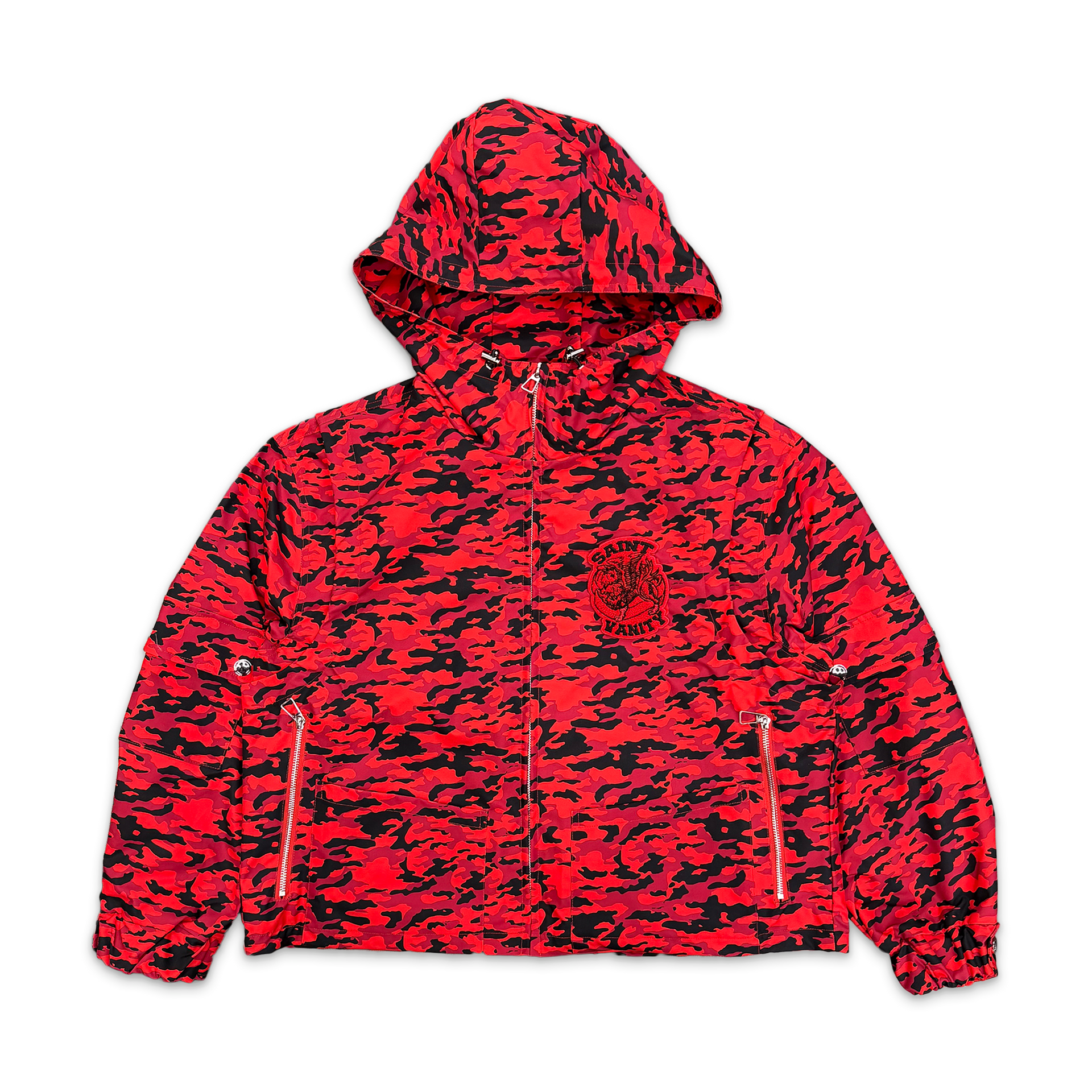 Nylon Hooded Jacket 