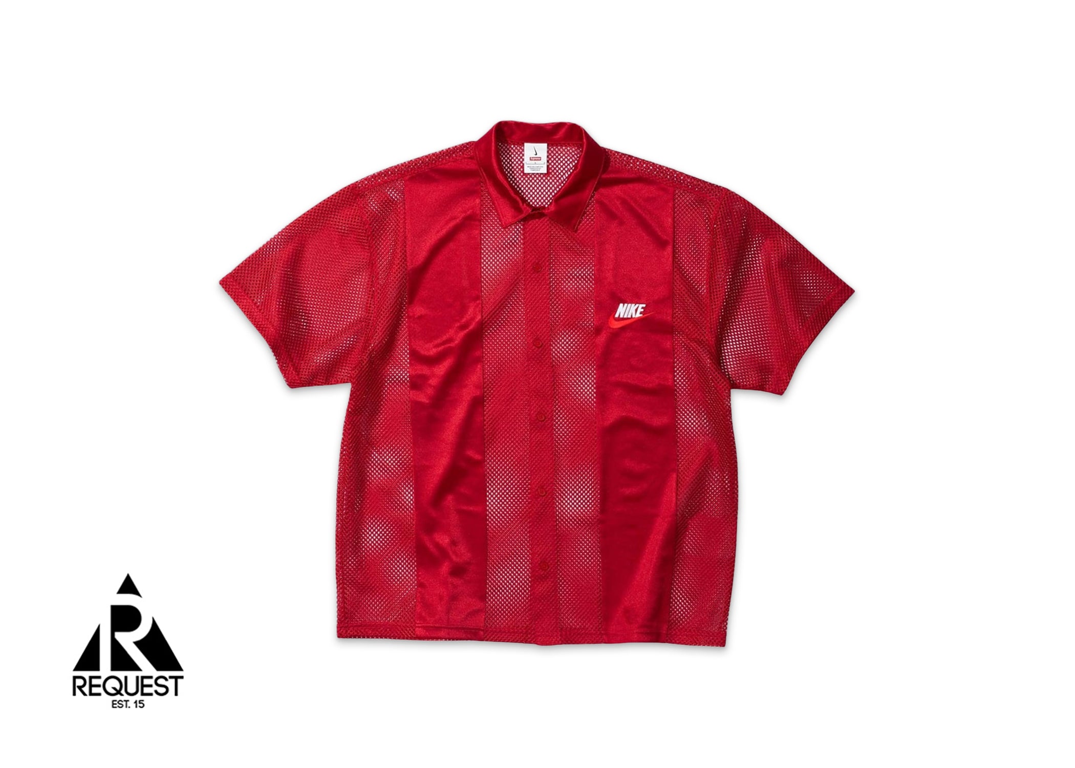Supreme x Nike Mesh S/S Shirt SS24 "Red"