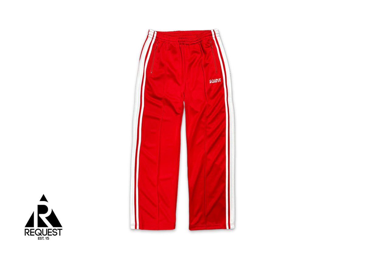 SAINT MICHAEL（セントマイケル）中古・古着オンライン通販 | Kindal（カインドオル) SAINT MICHAEL セントマイケル TRACK PANTS SIDE TAPE SM-YS8-0000-067 サイドデザイン トラックパンツ レッド