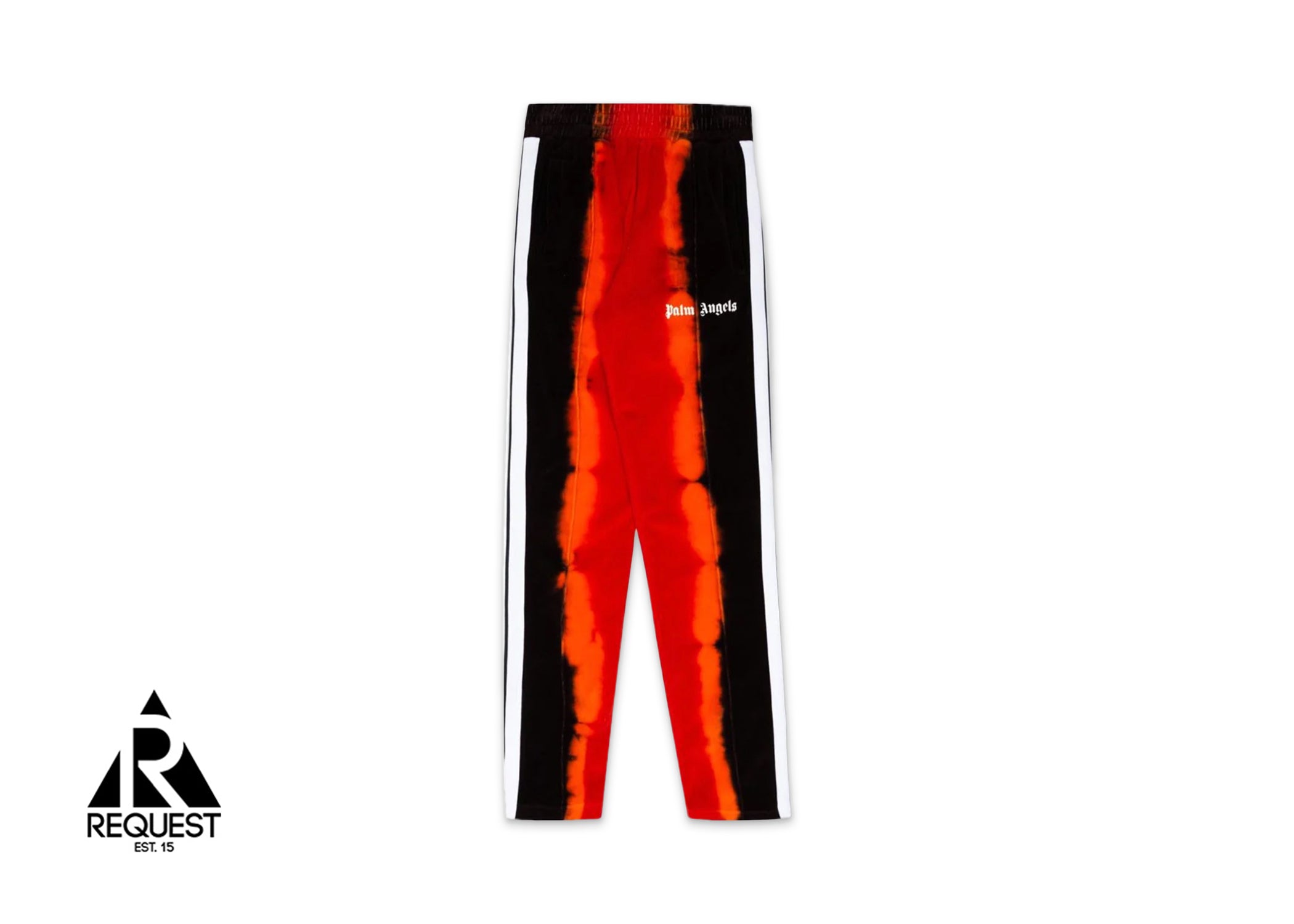 Palm Angels Tie Dye Track Pants "Red/Black"