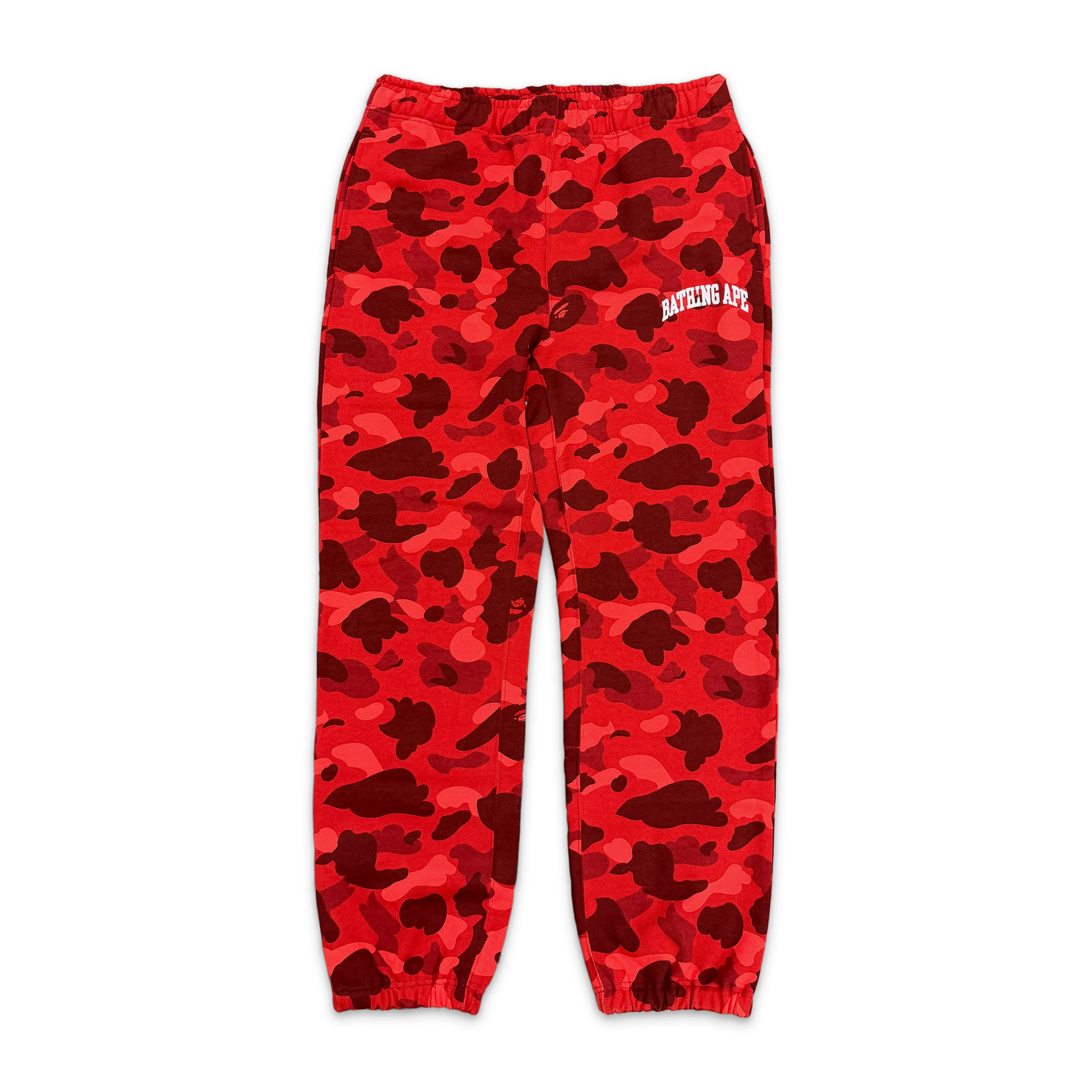 A Bathing Ape (BAPE), BAPE Color Camo Sweatpants "Red"