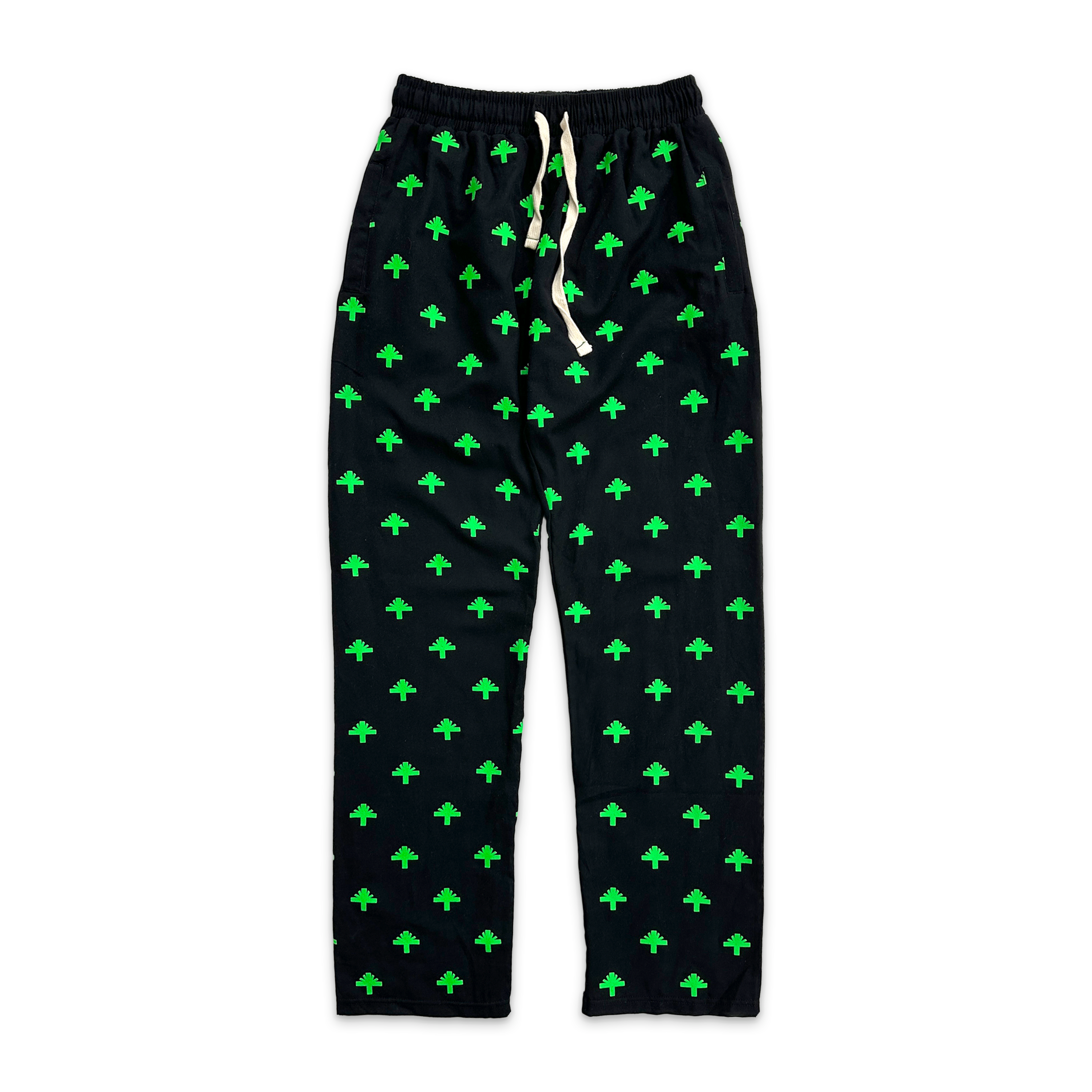 Everyday Pants "Black/Neon Green"