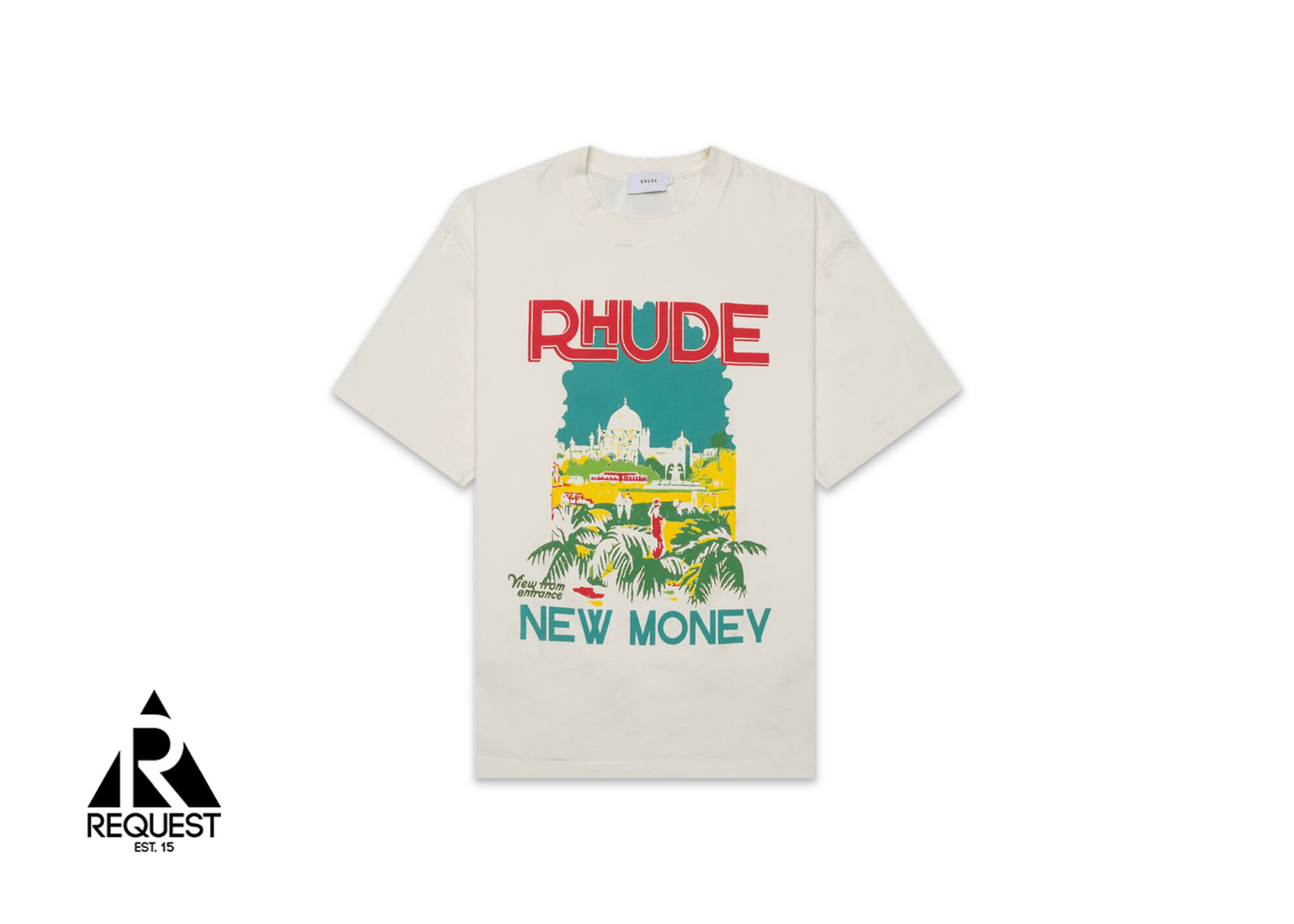 Rhude Windowsill Tee “Vintage White”