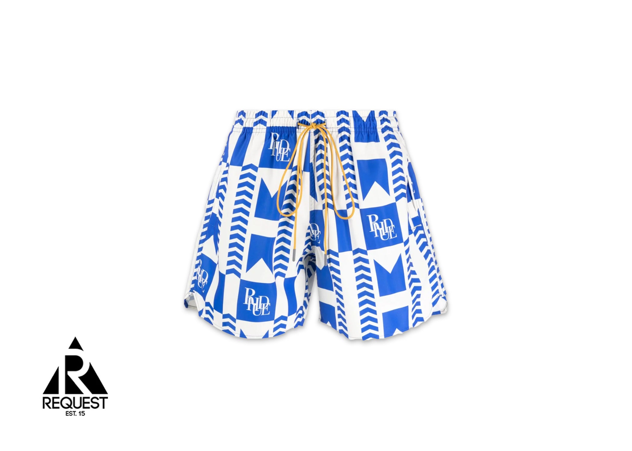 Rhude Swim Shorts “Blue Grasse”