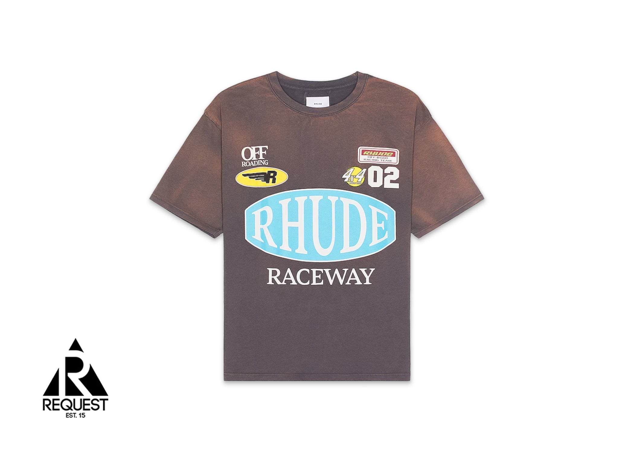 Rhude Raceway Tee “Vintage Grey”