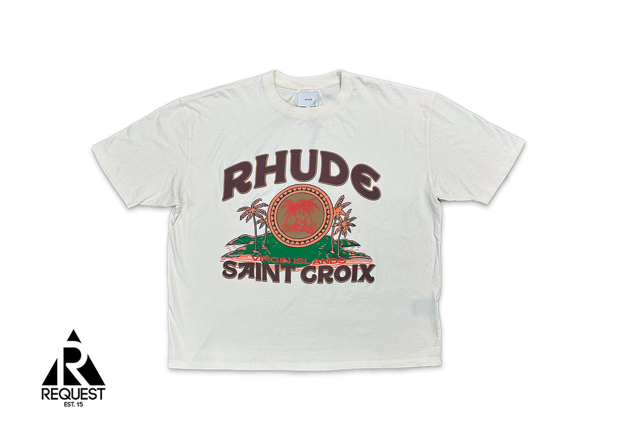 Saint Croix Logo Tee “Cream"