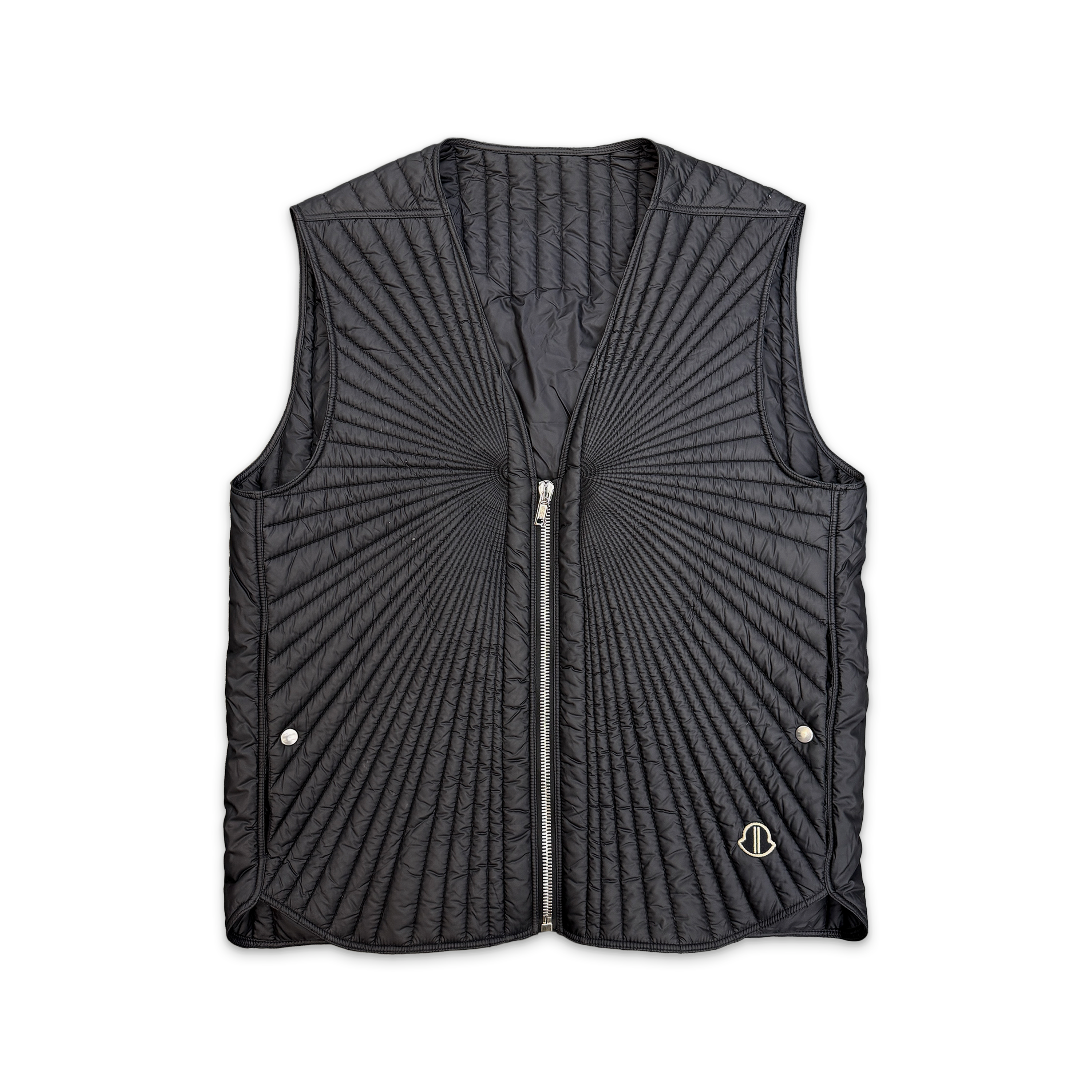 x Rick Owens Down Moapa Puffer Vest "Black"
