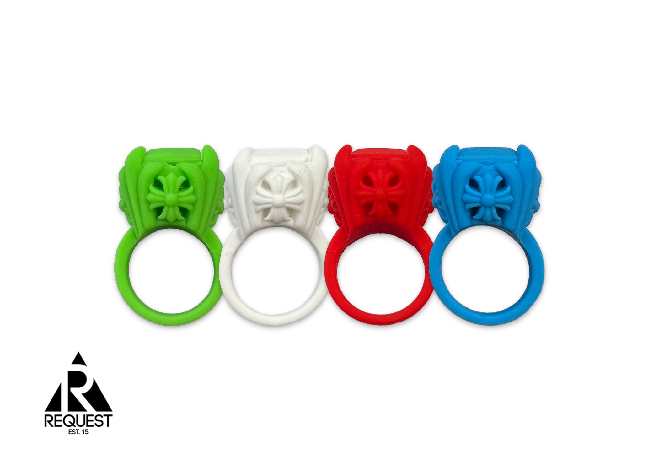 Chrome Hearts Silicone Ring "Jewel"