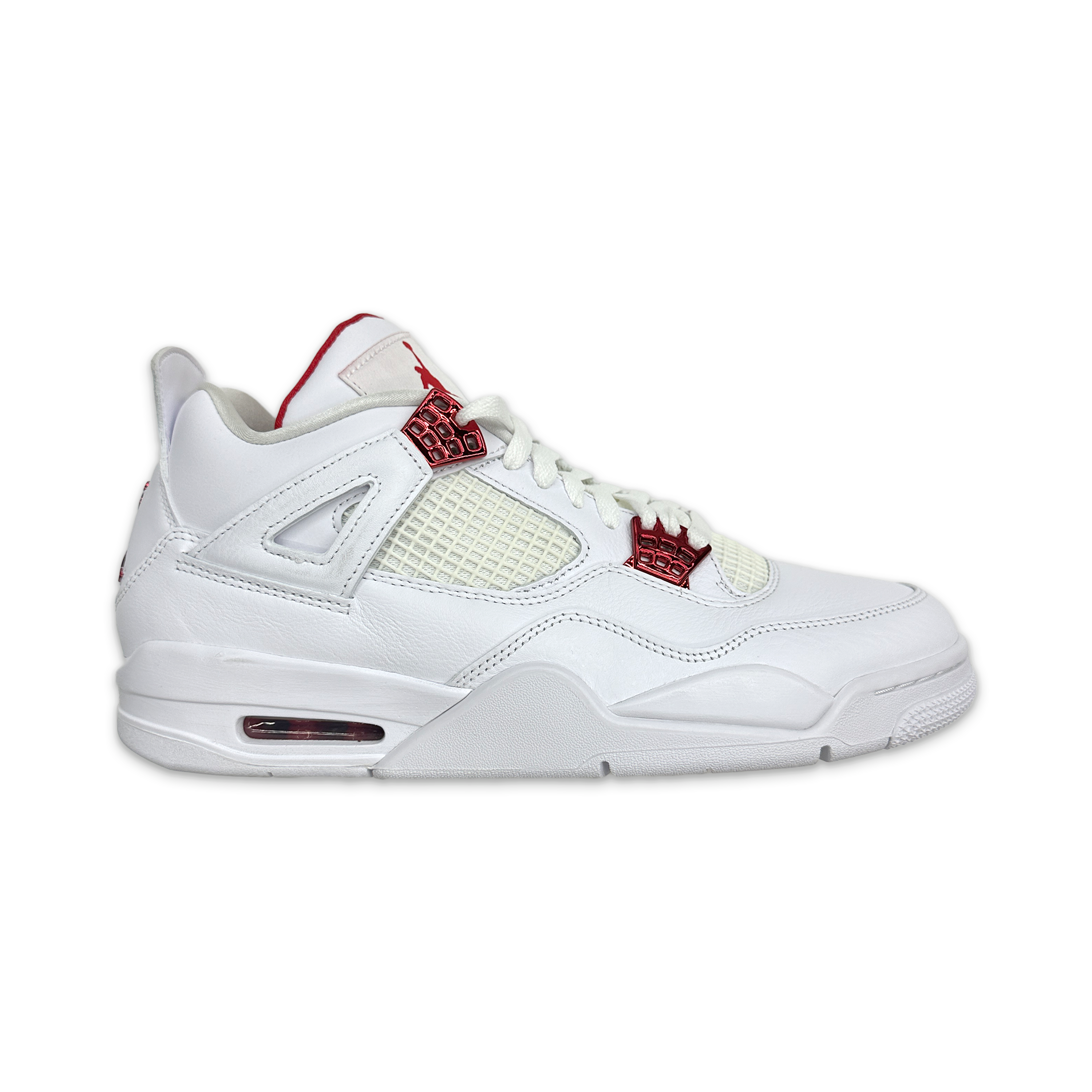 Air Jordan 4 ホワイト/レッド air-jordan-4-rm-white-gym-red-