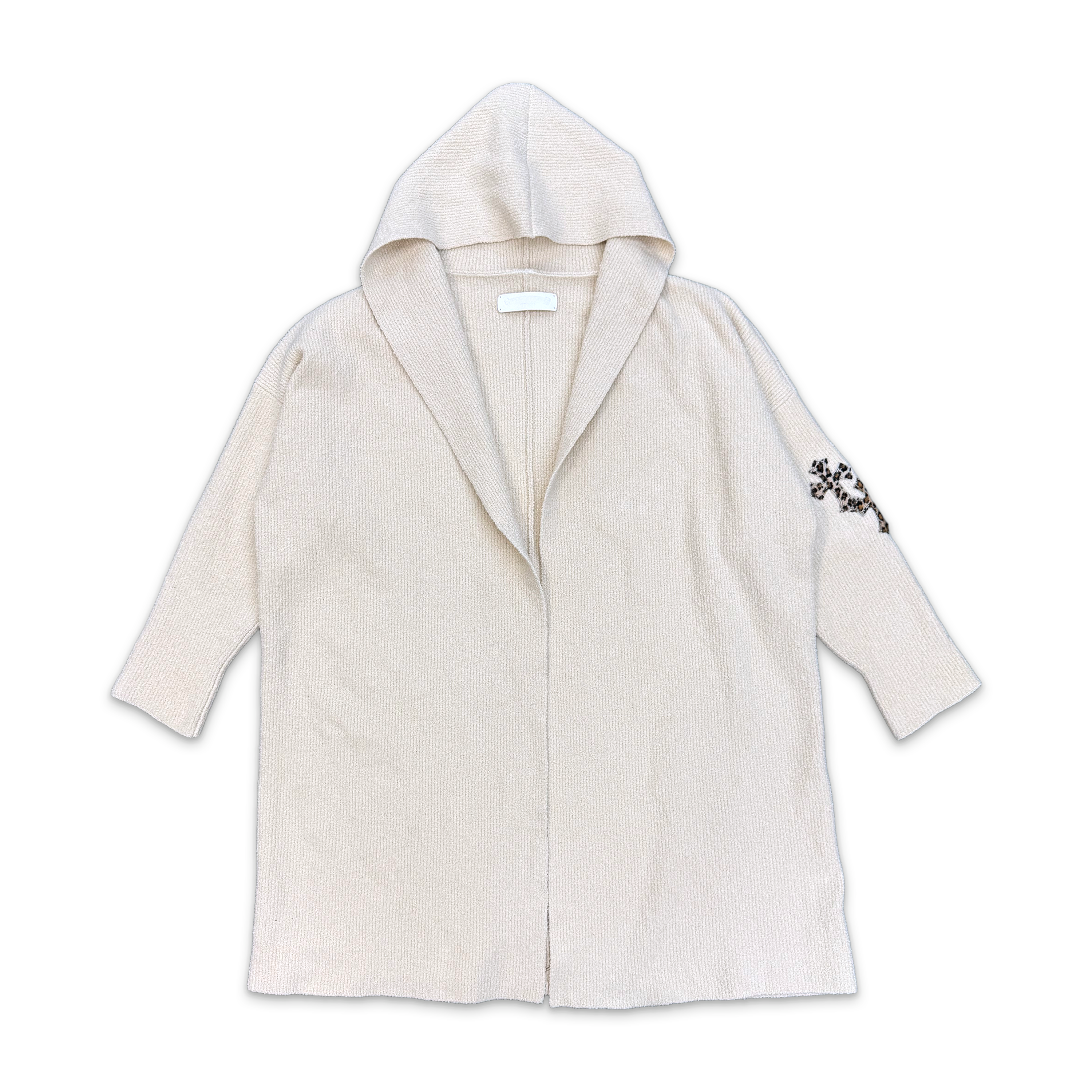Cream Cloak Cape Pony Hair Patches