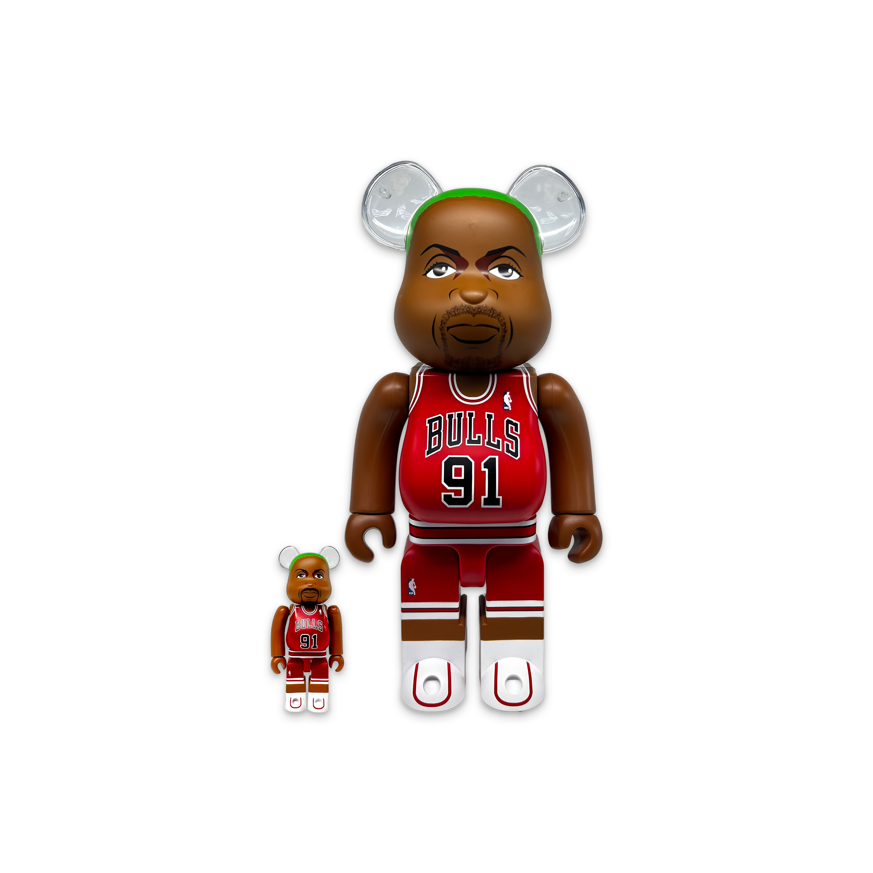 Medicom, Dennis Rodman Chicago Bulls Bearbrick 400% & 100%