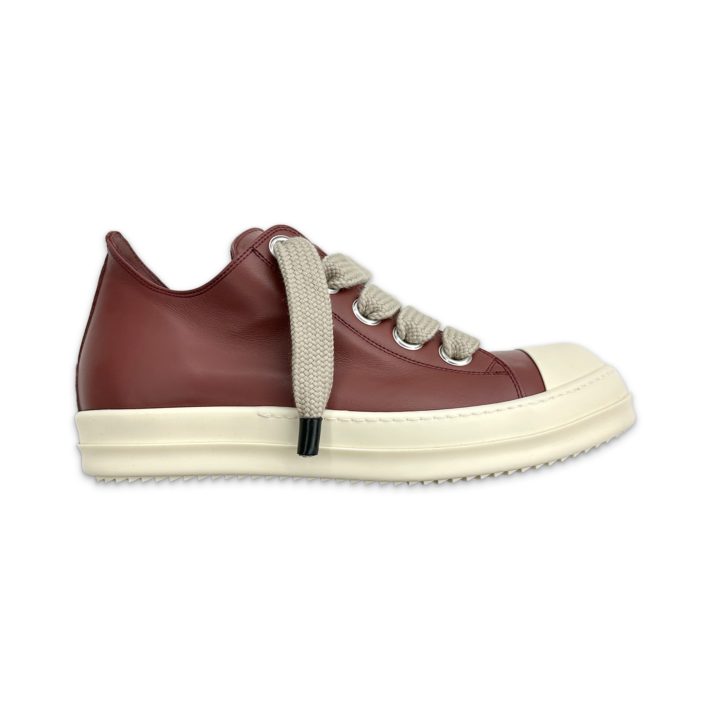 Jumbo Lace Leather Ramones Low "Rosewood"