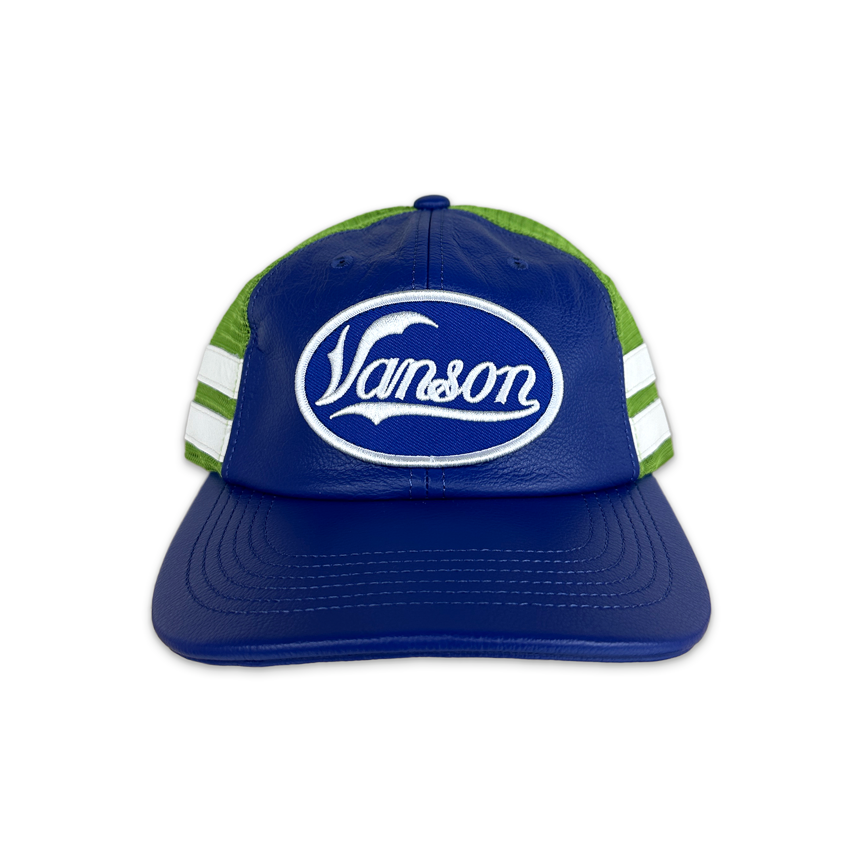 Vanson Leathers Mesh Back 6-Panel FW25 "Royal"