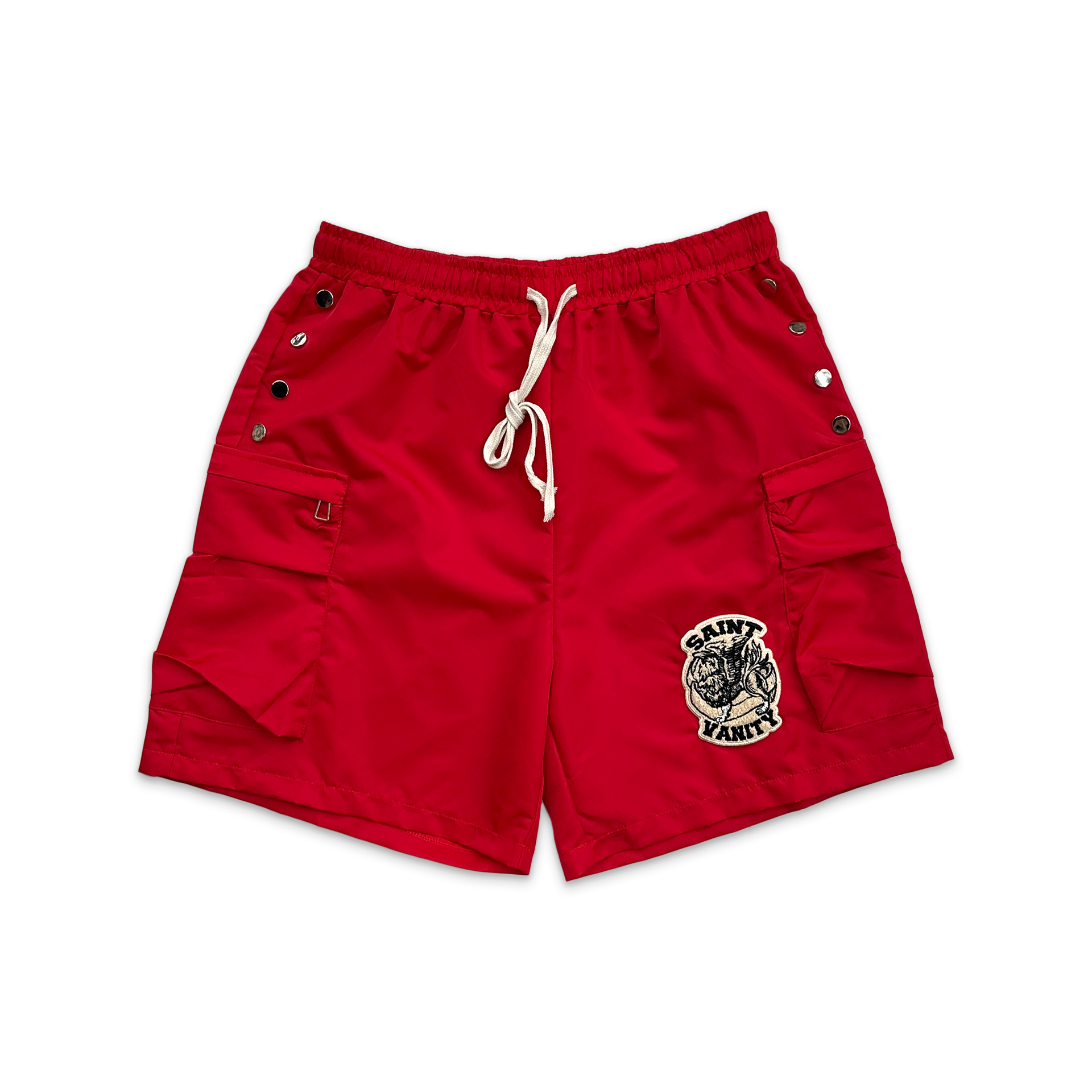 Logo Cargo Nylon Shorts 