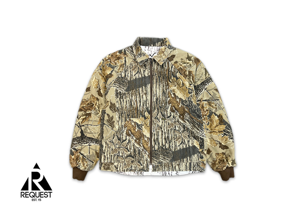x RealTree Reversible Quilted Work Jacket 