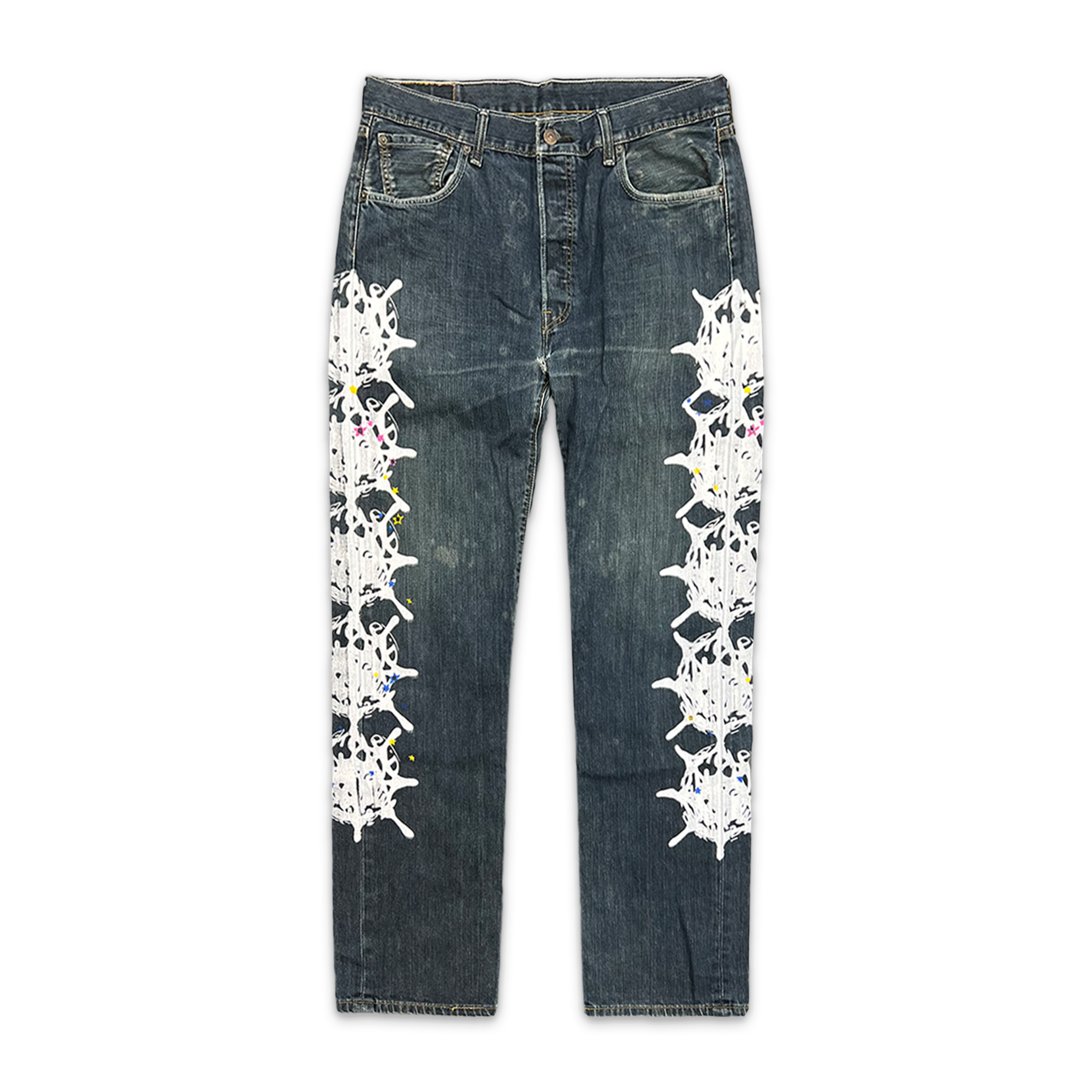 Sp5der, Worldwide x Levi Web Denim "Vintage"