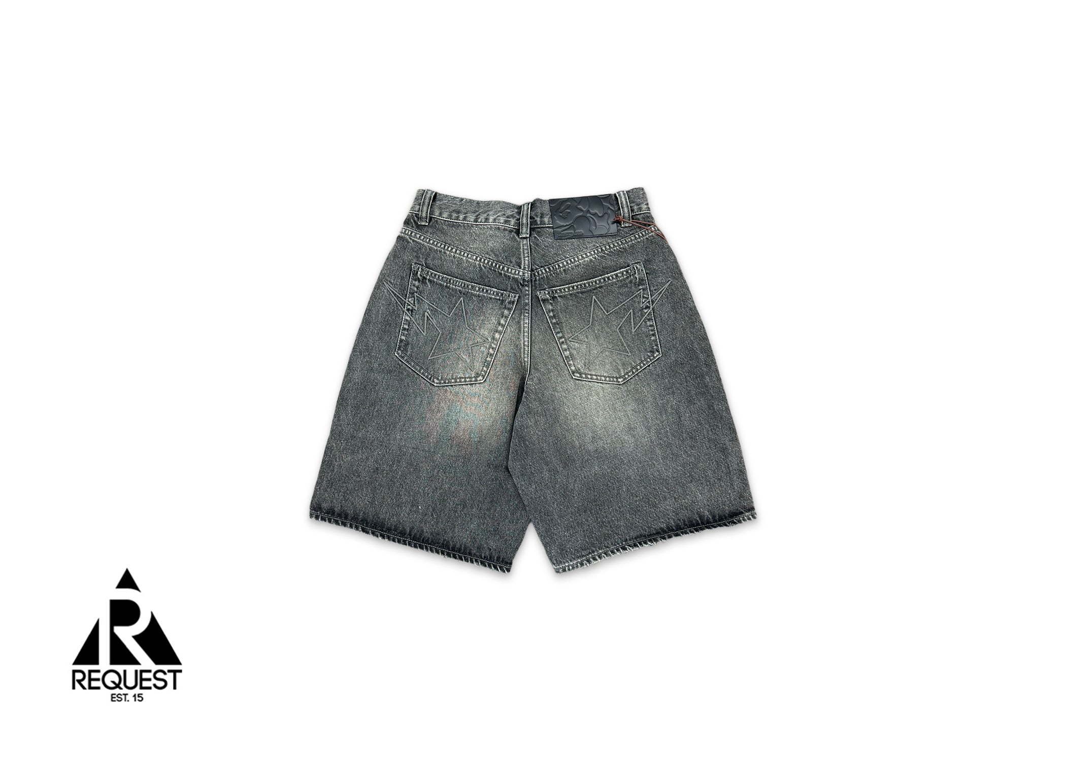 Twin Sta Denim Shorts "Black"