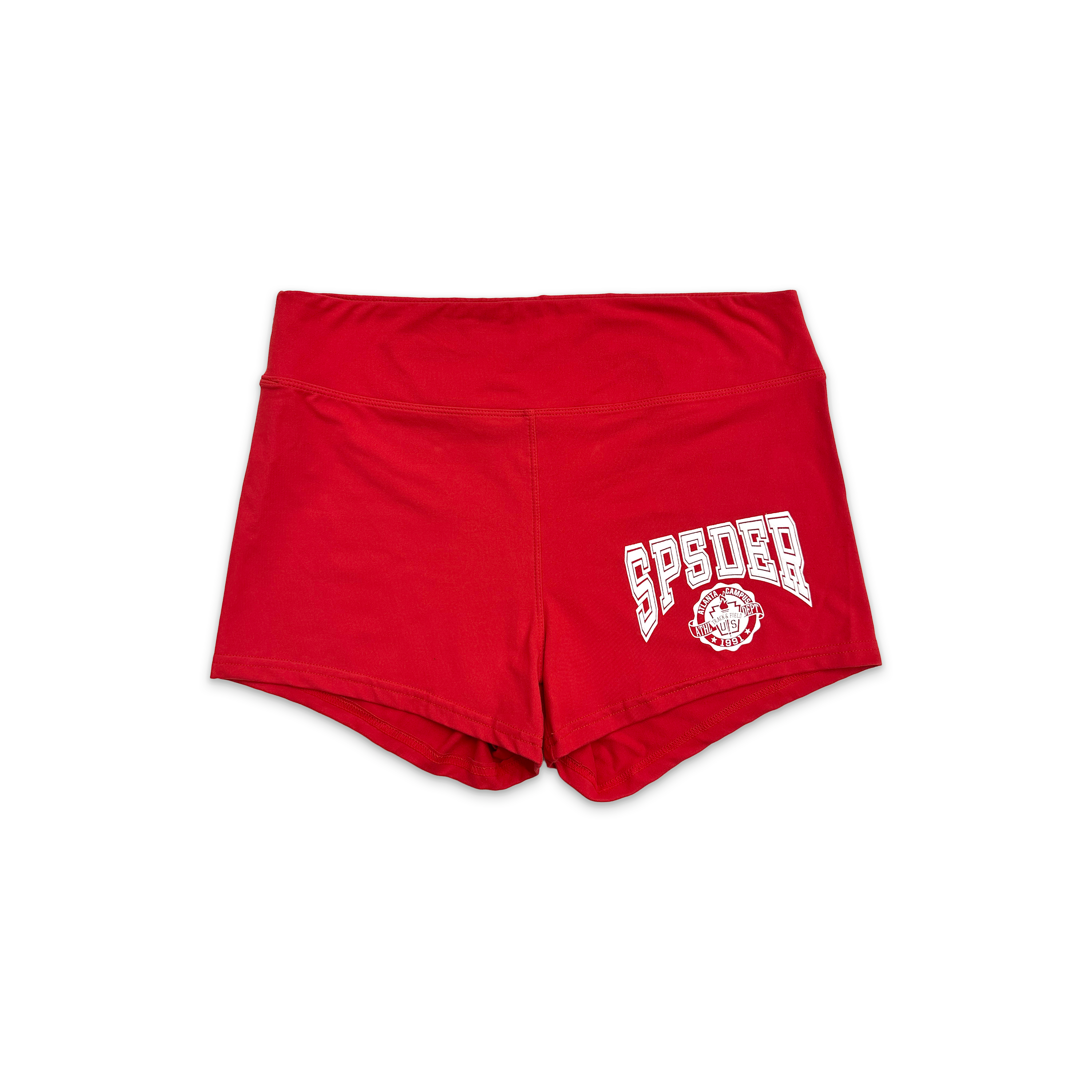 Sp5der, Track & Field Bike Short "Red" (W)