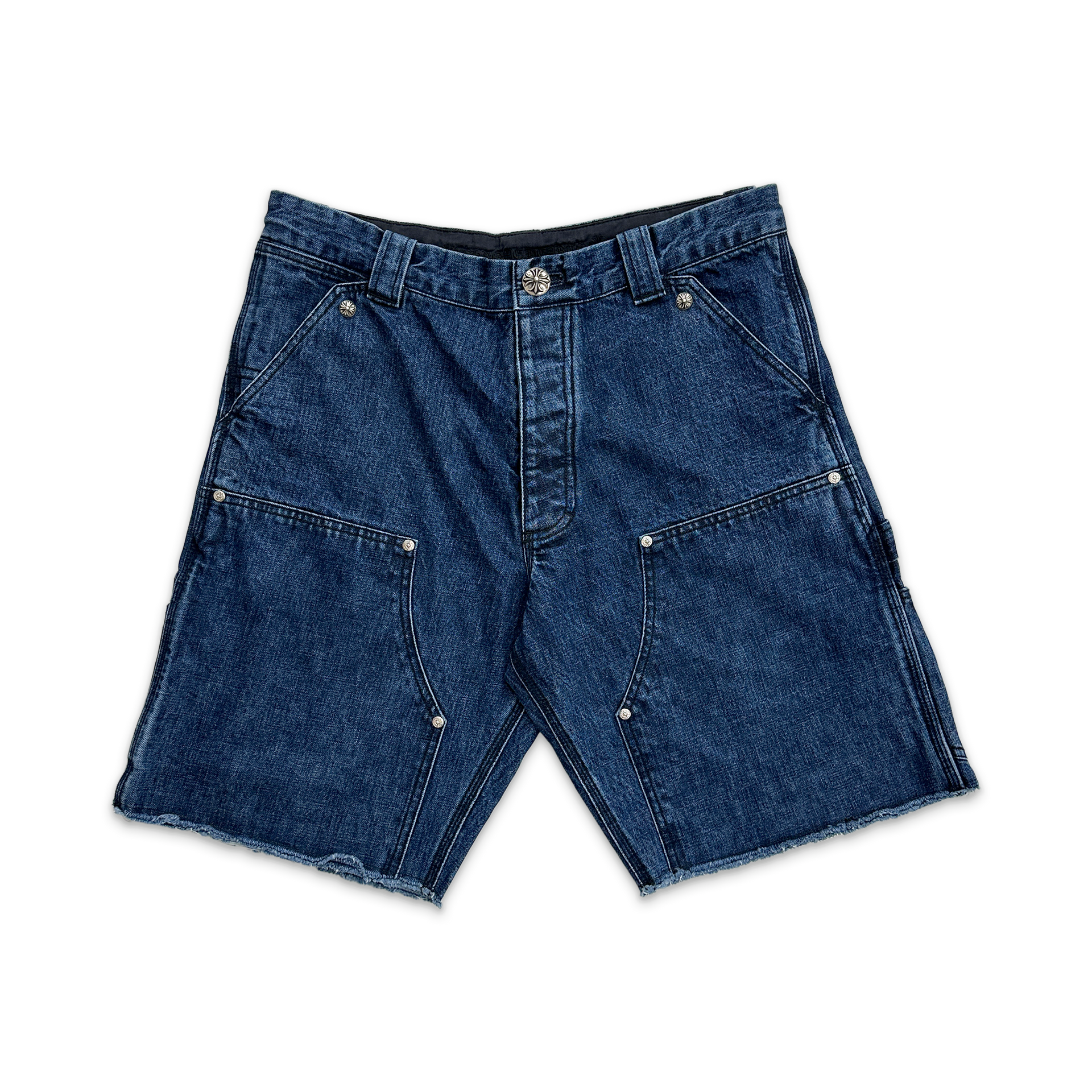 【RONRON】送料税込★HEART POCKET CARPENTER SHORT DENIM PANTS HEART POCKET CARPENTER SHORT DENIM PANTS BLACK - RONRON 론론