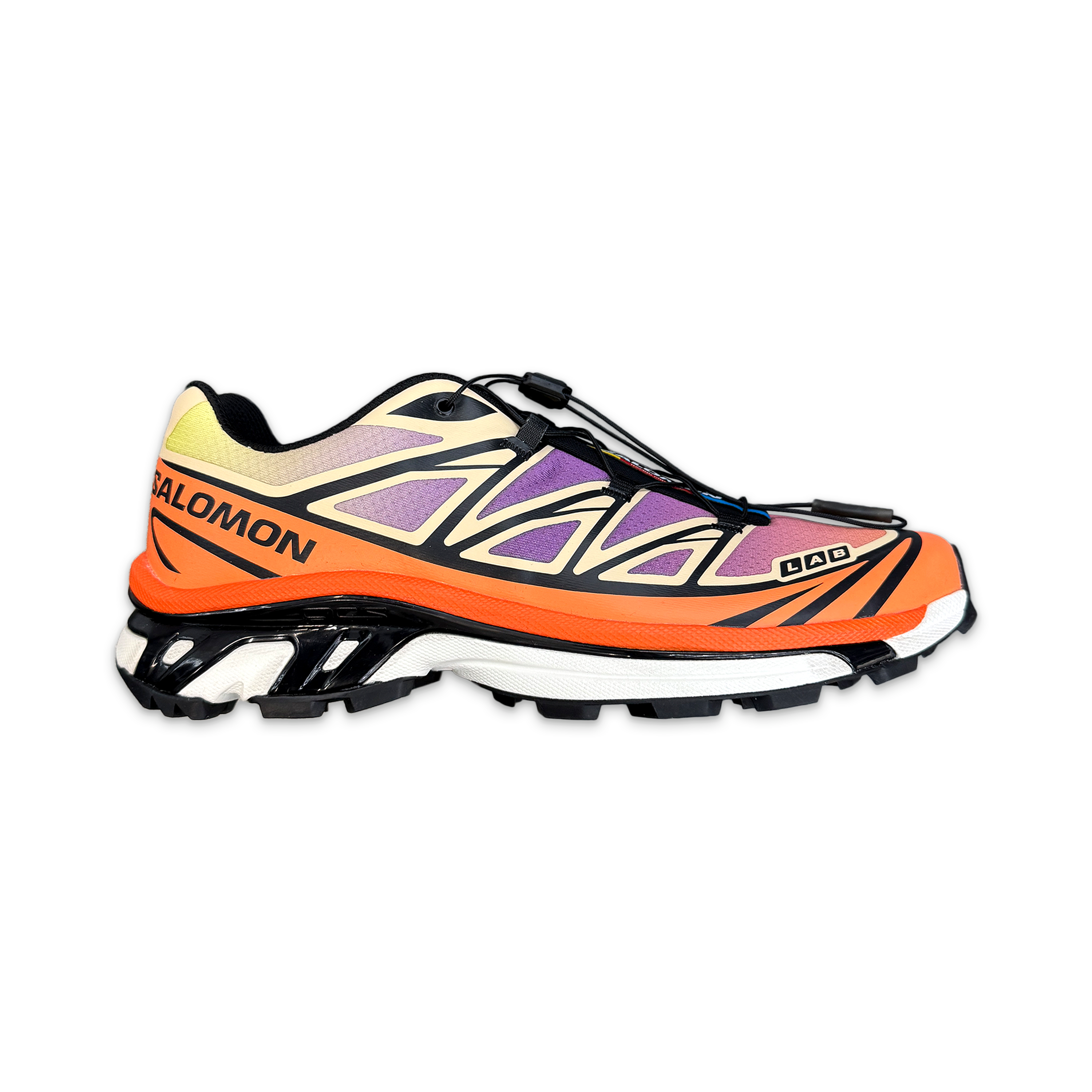 Salomon, XT-6 "Black Almond Dragon Fire"