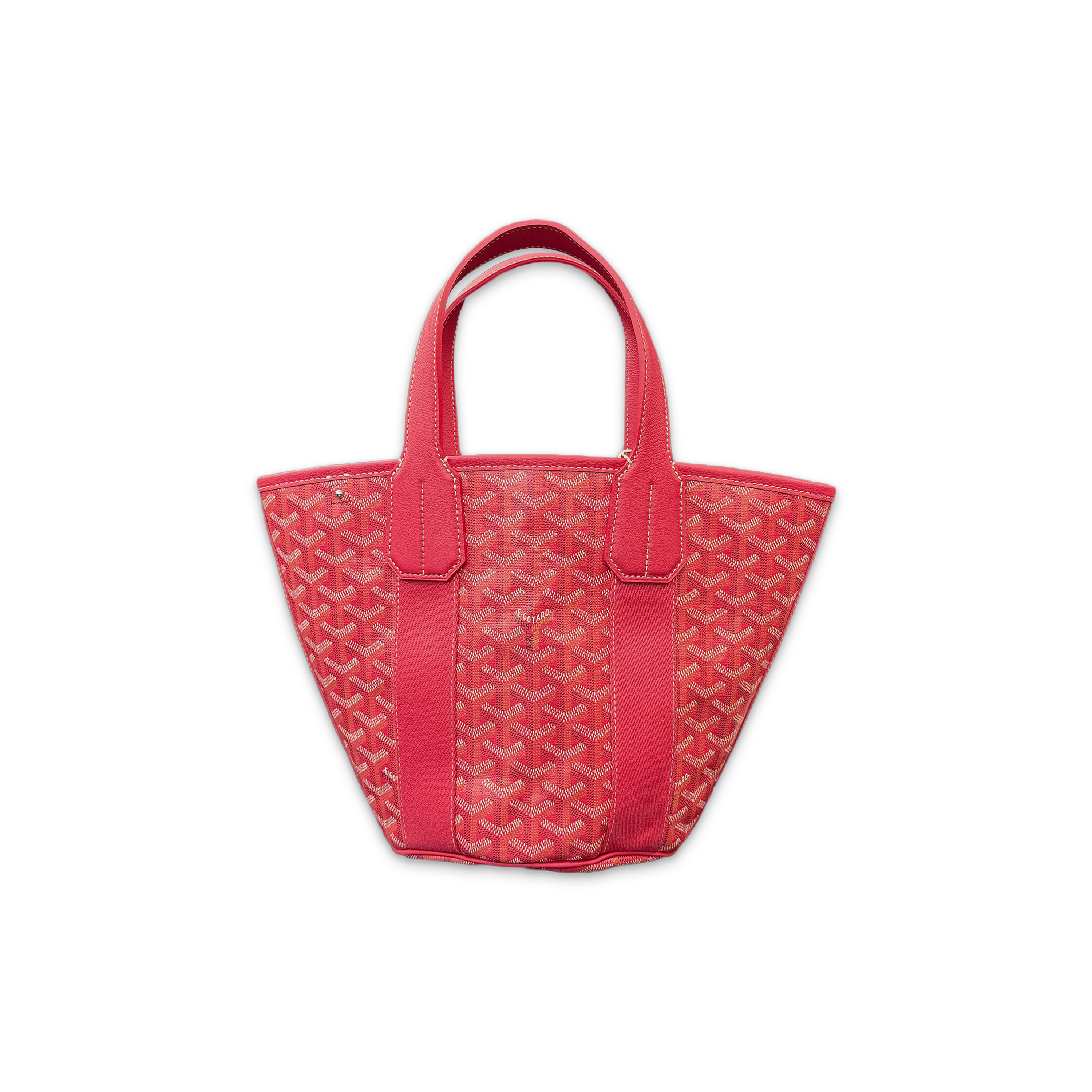 Goyardine Belharra PM Tote Bag "Fuchsia"