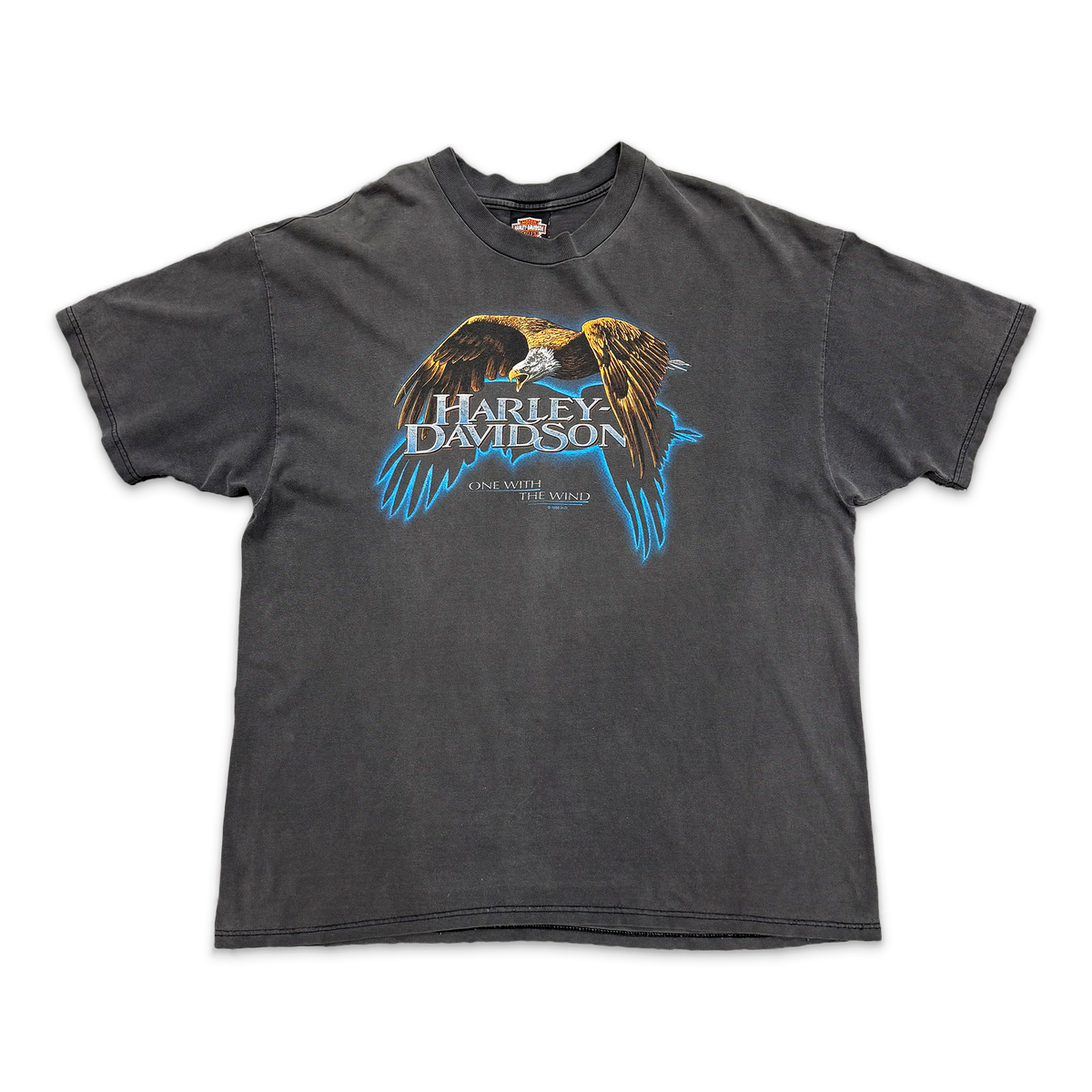 Vintage, Harley Davidson Santa Fe Tee "Vintage Grey"