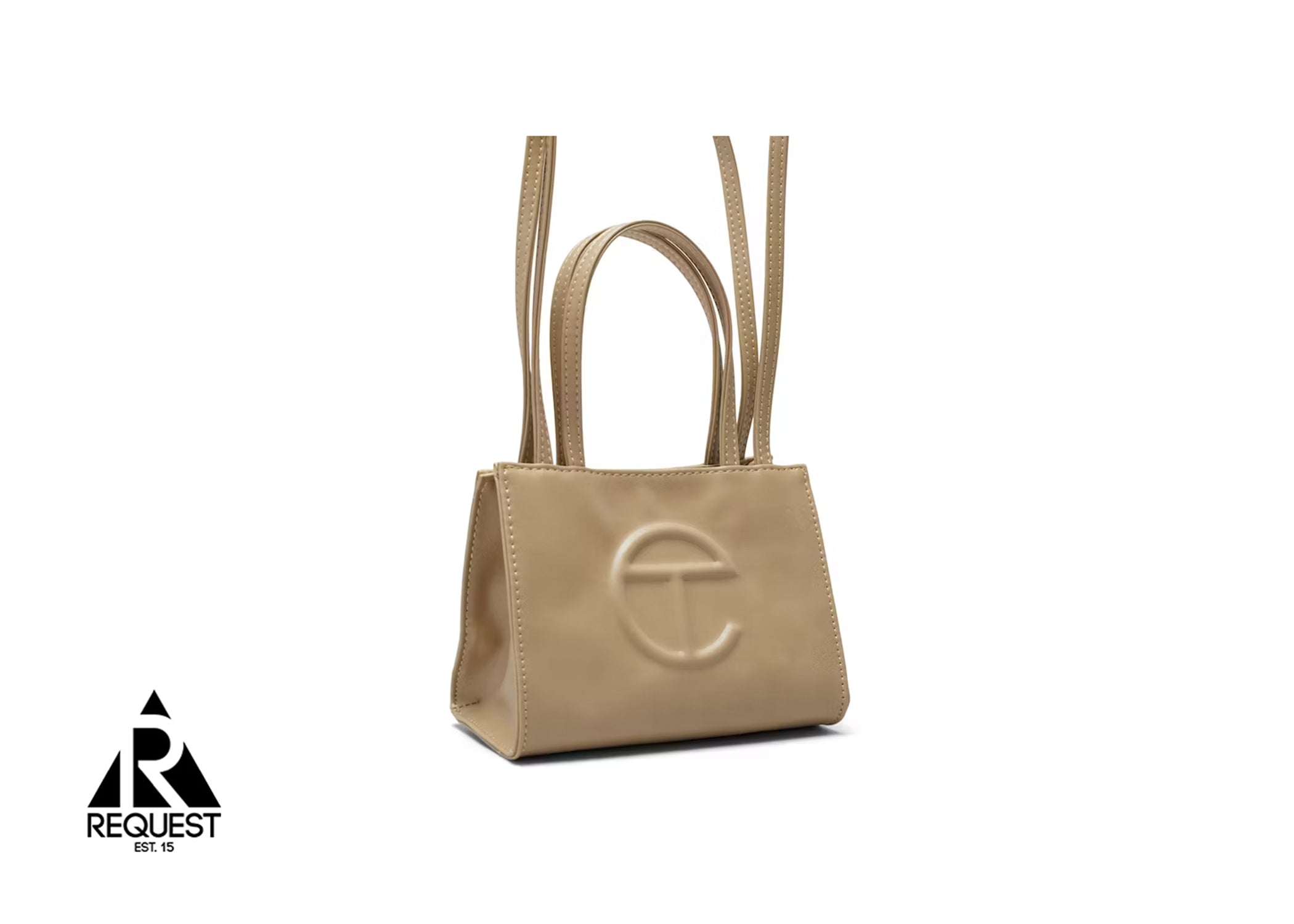 Telfar Small Cream Shopping Bag popular