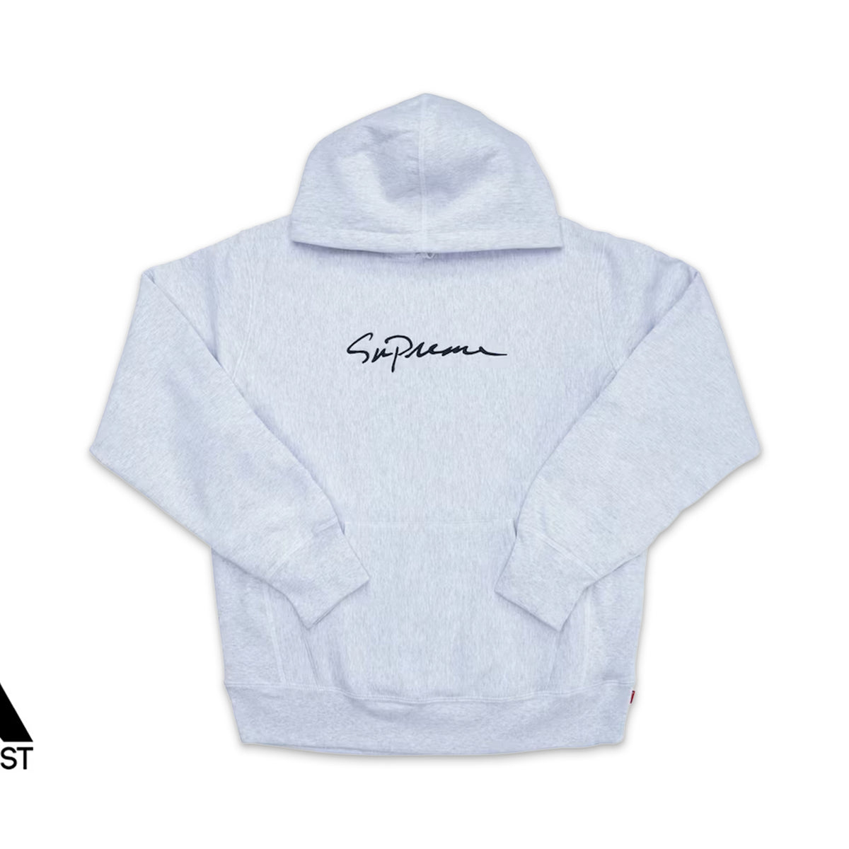 Supreme State Hooded Sweatshirt Ash Grey