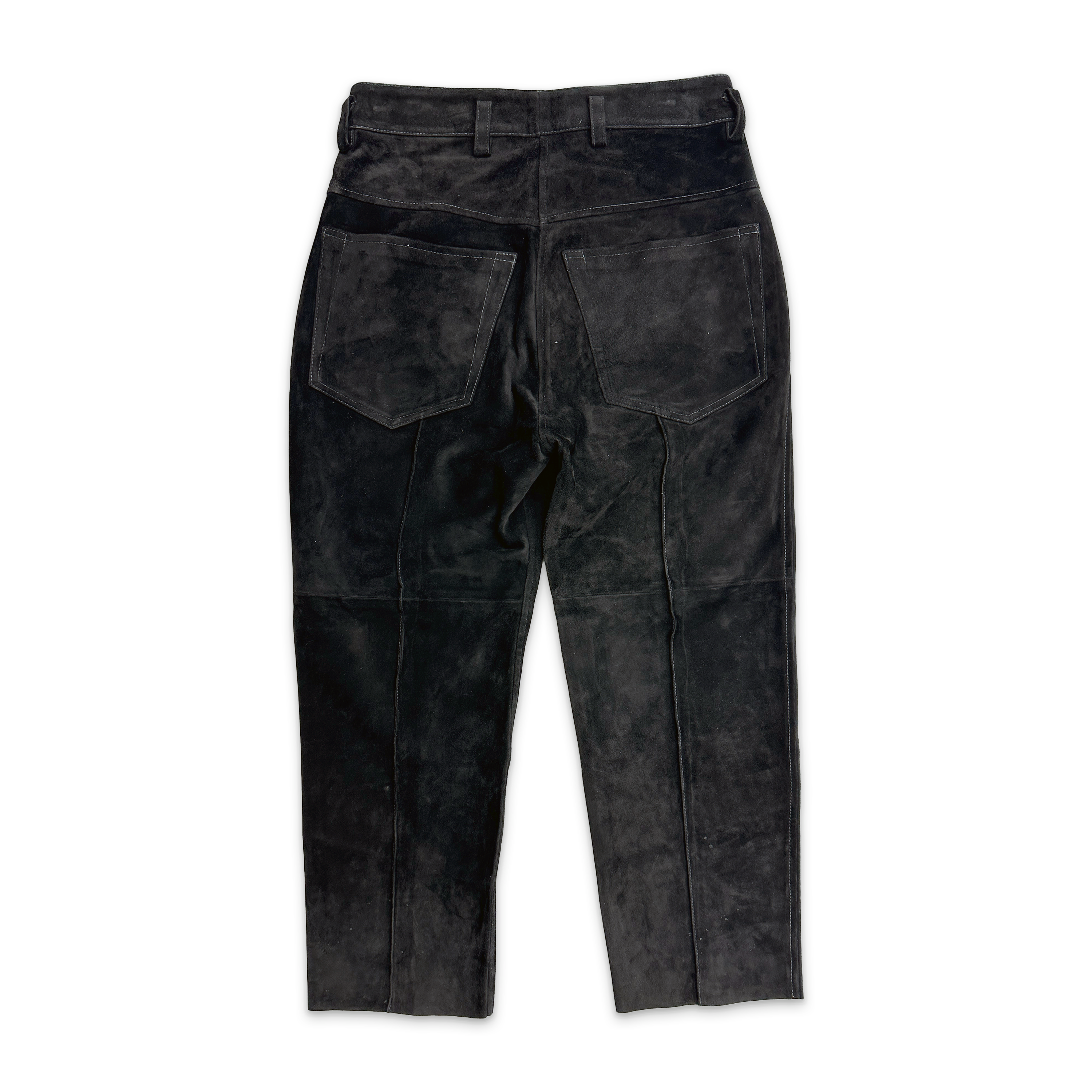 Chrome Hearts, Suede Trousers "Black"