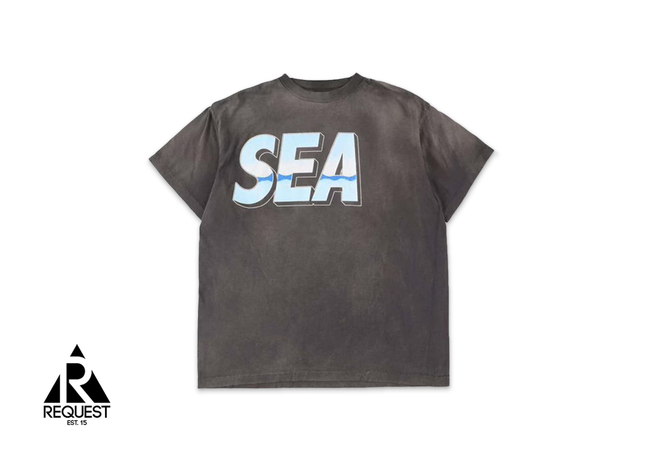 Saint Michael Wind And Sea Tee "Vintage Black"