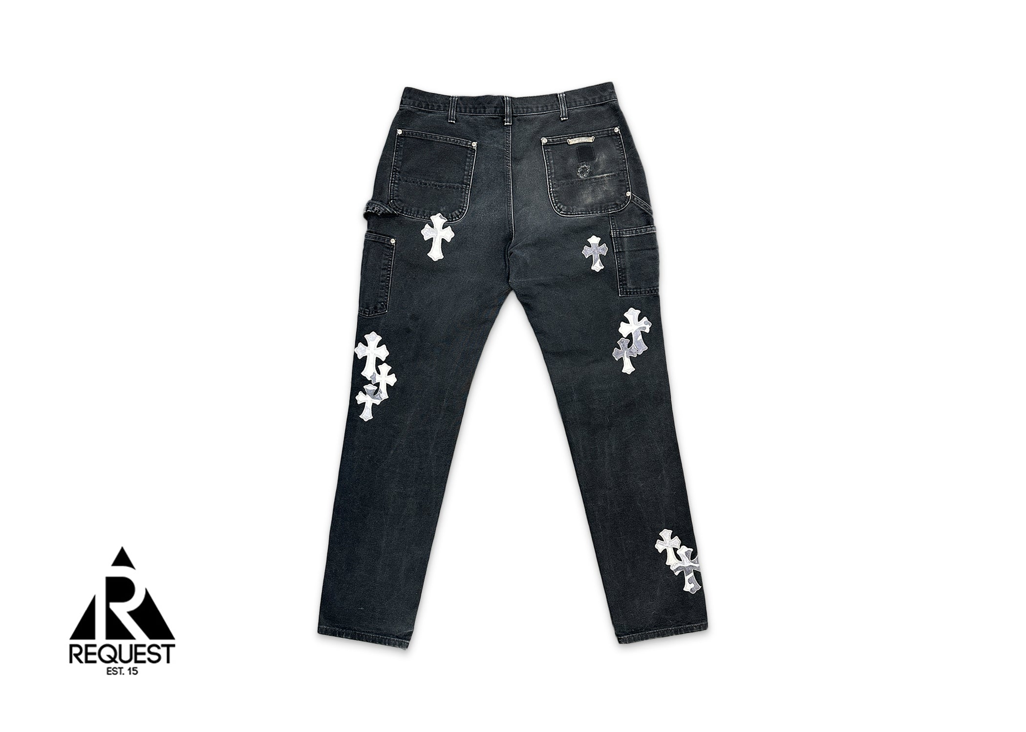 Chrome Hearts Sex Records Carpenter Pants Black