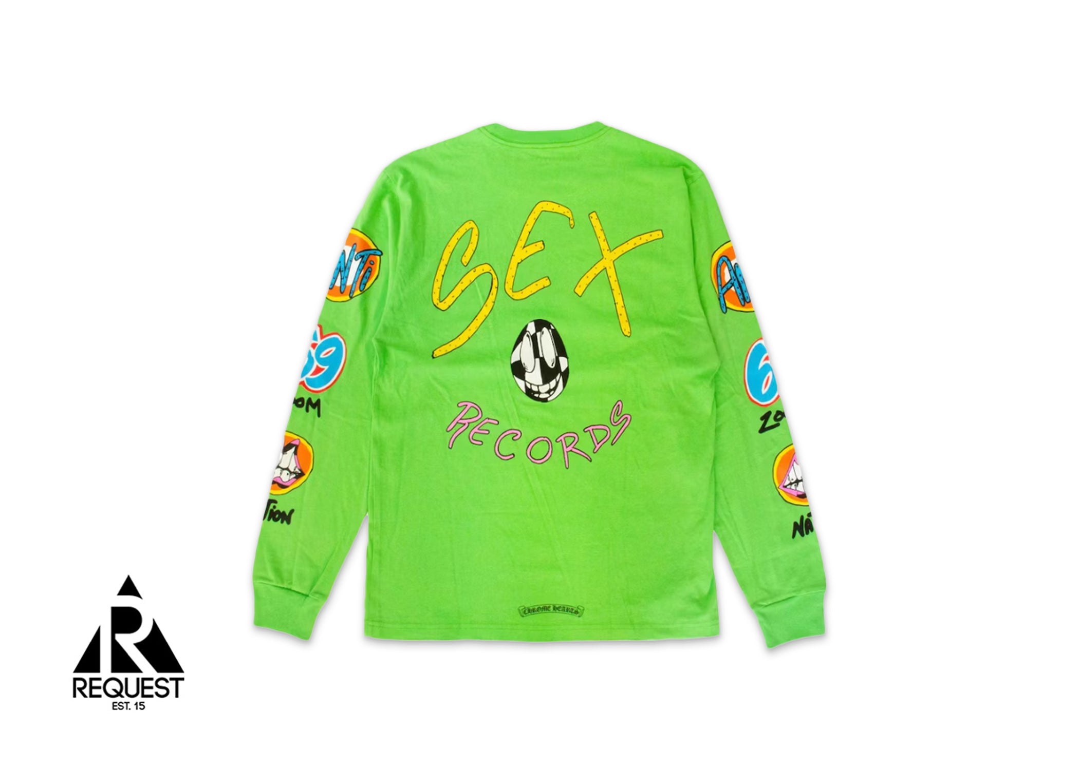 Matty Boy Sex Records Tee L/S "Green"