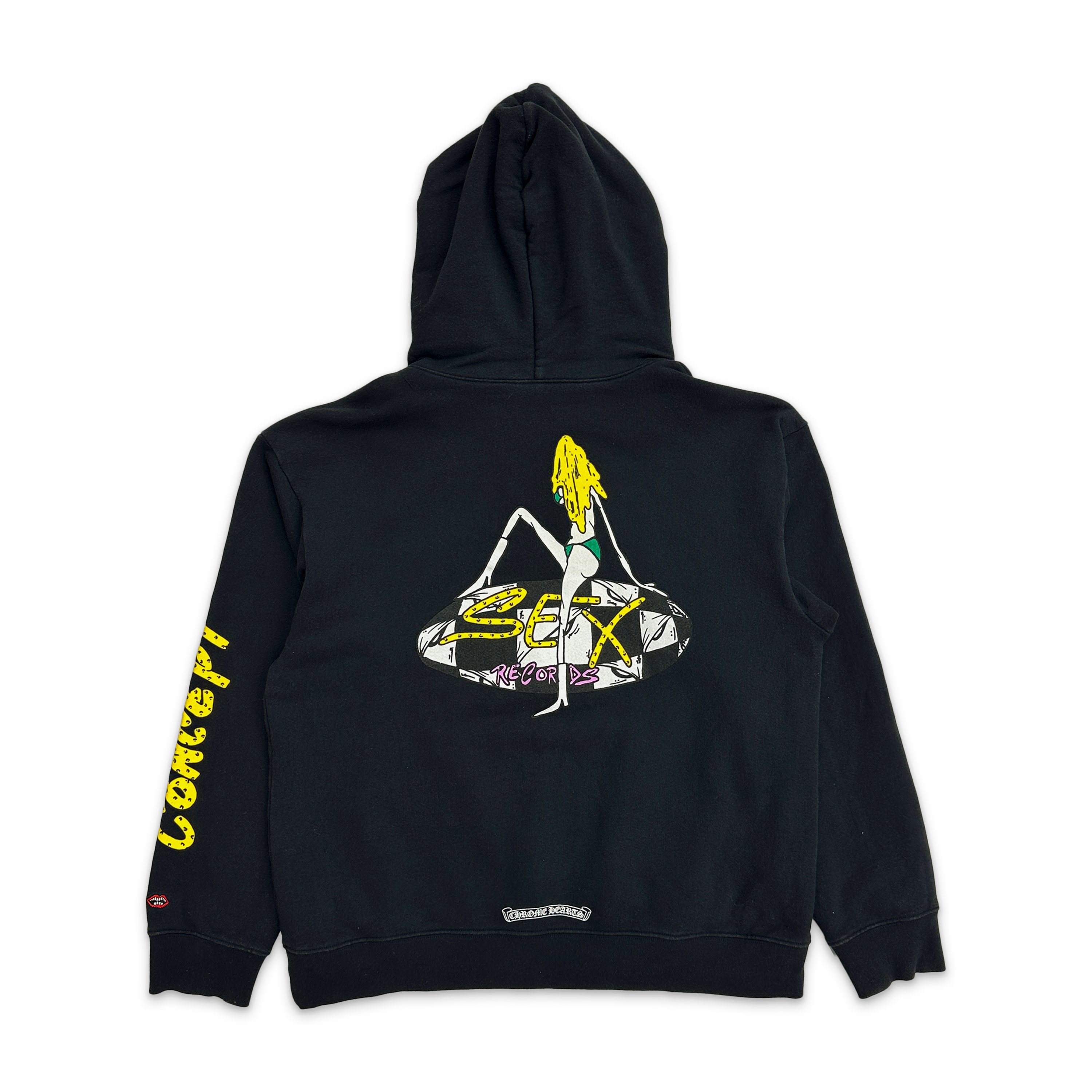 Chrome Hearts, Sex Records Matty Boy Hoodie "Black"