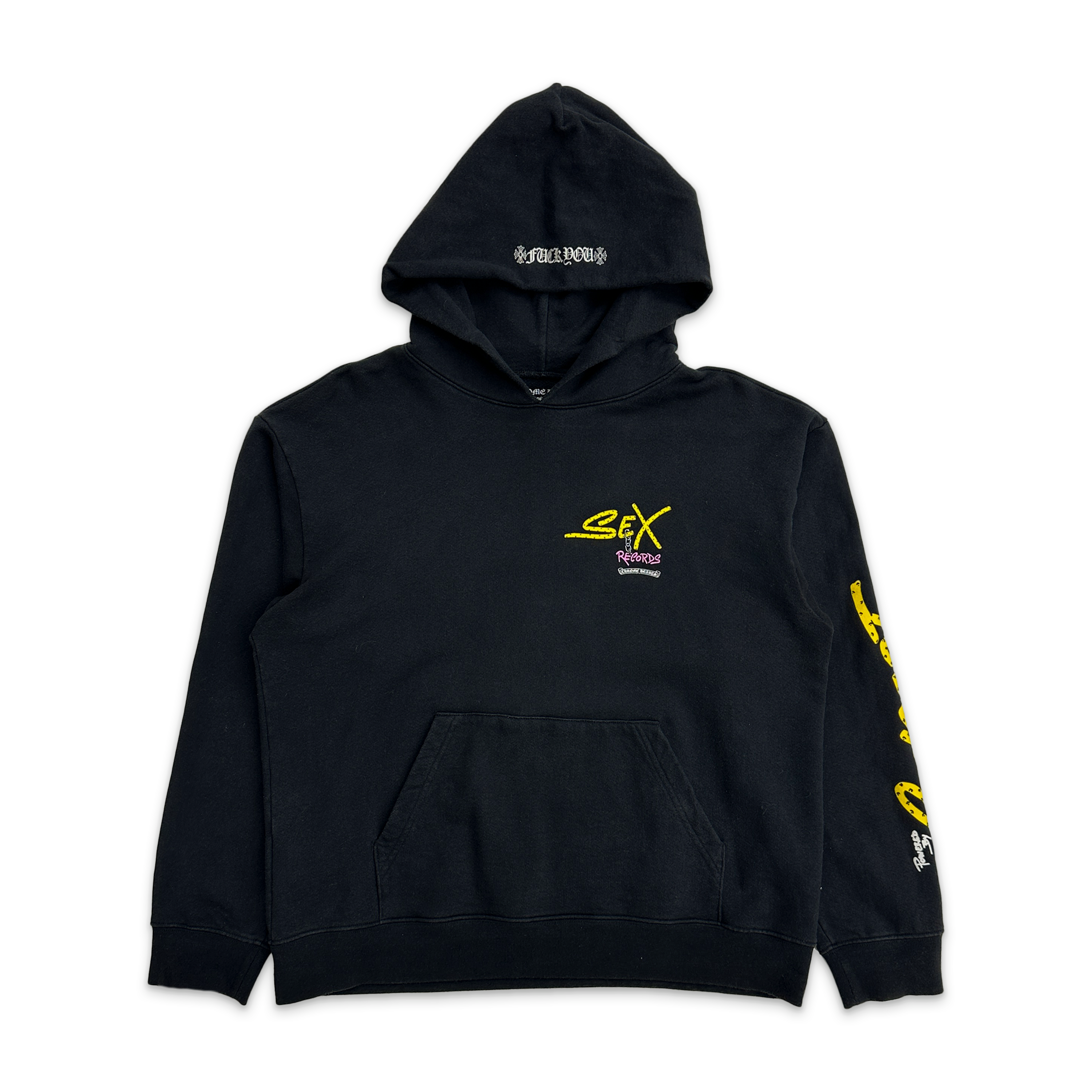 Chrome Hearts, Sex Records Matty Boy Hoodie "Black"