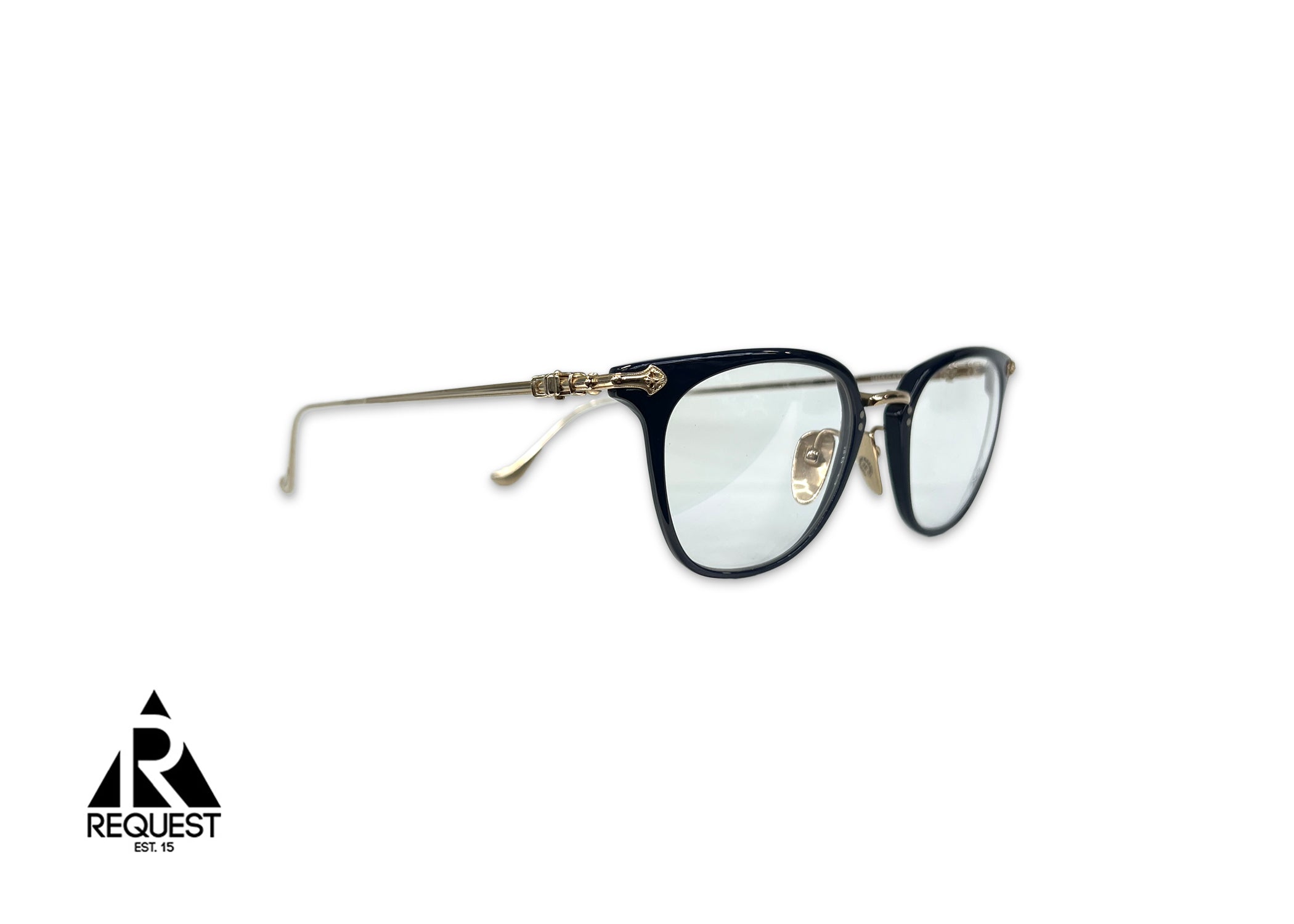 Shagass Glasses "Navy/Gold"