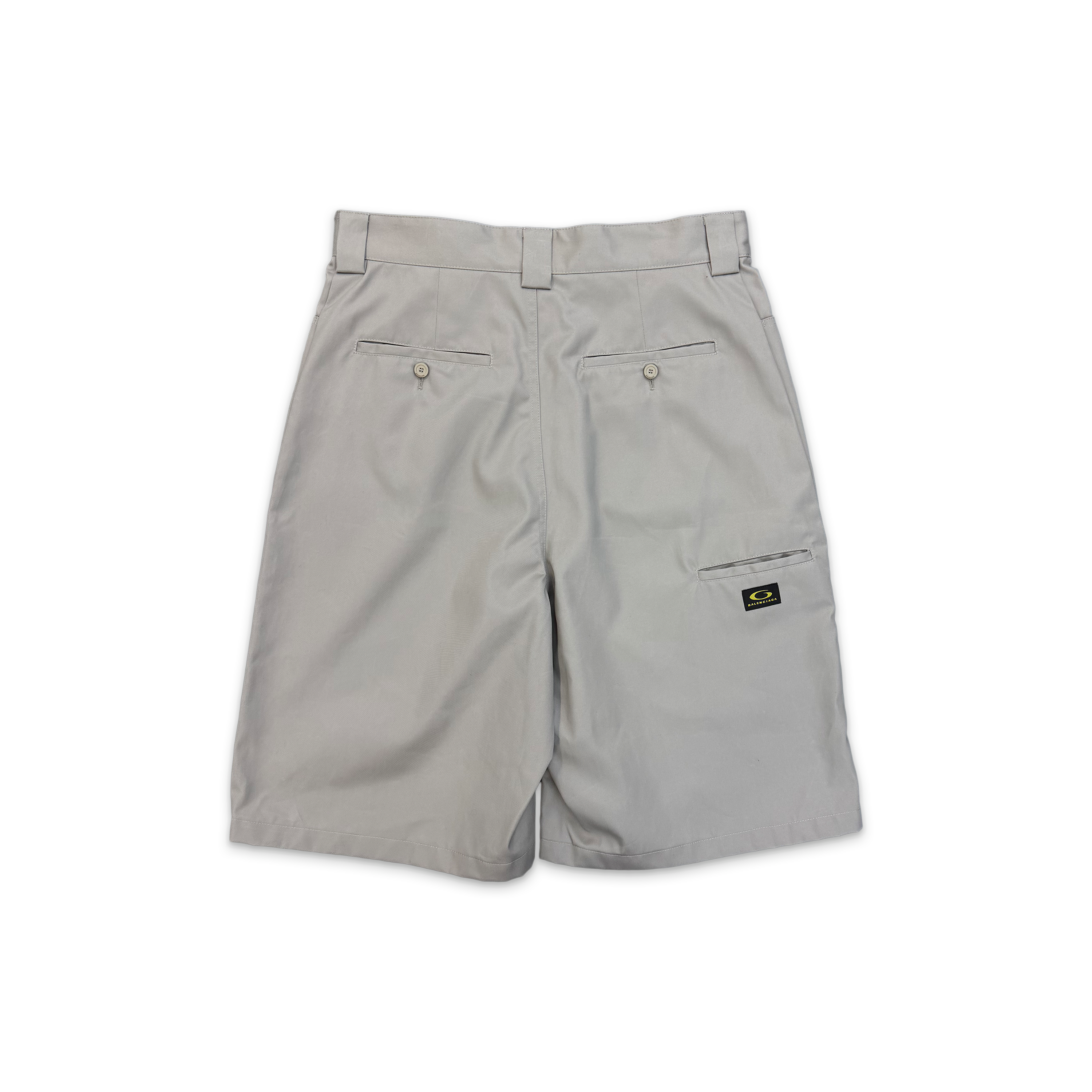 Bermuda Long Logo Shorts "Grey"