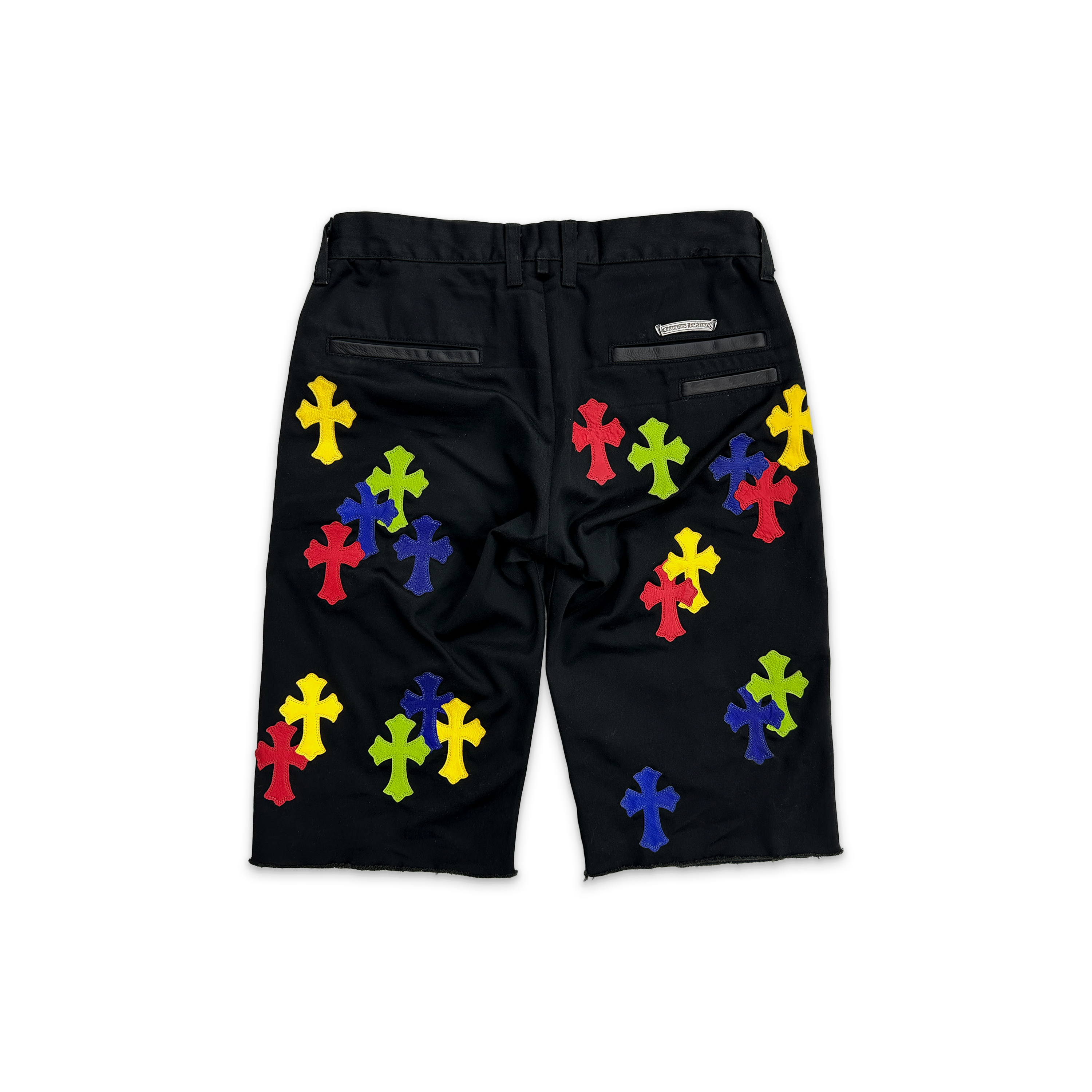 1/1 Chino Shorts Multicolor Cross Patch "Black"