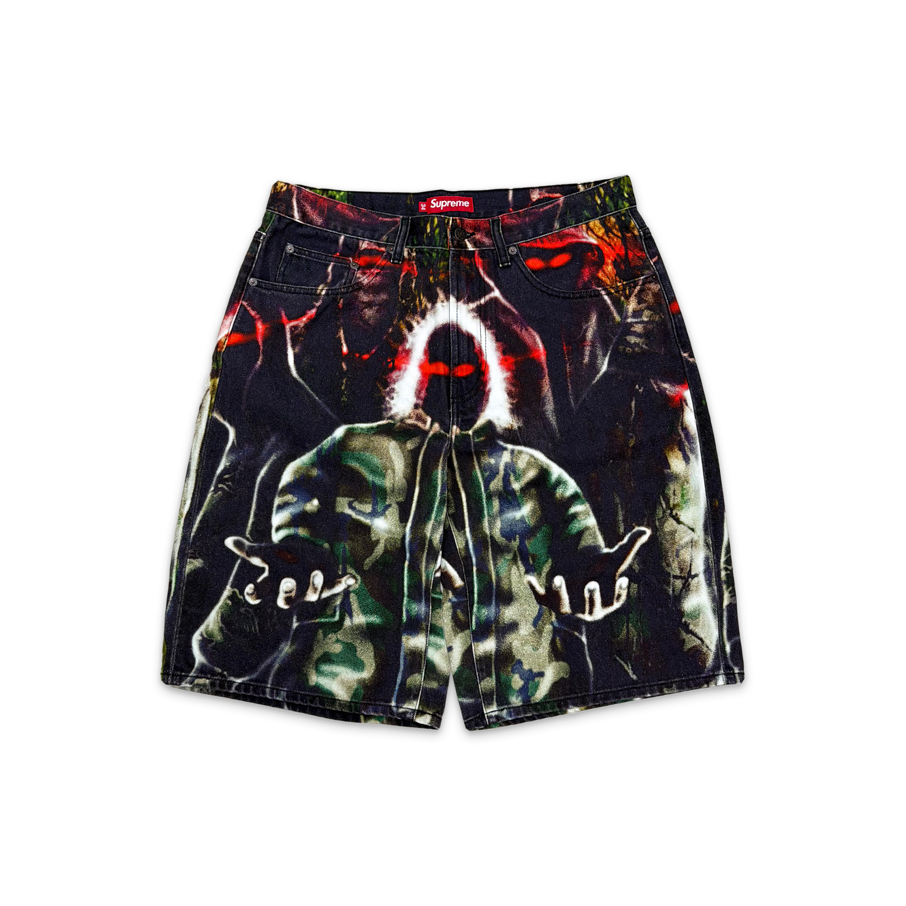 Shadows Baggy Denim Short "Black"