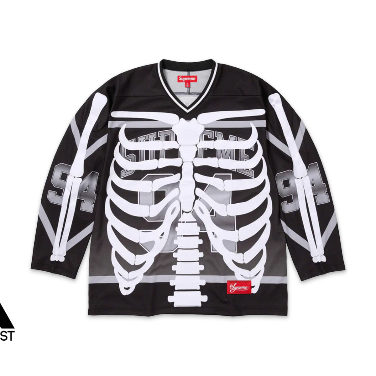 Supreme Bones Hockey Jersey "Black"   Request