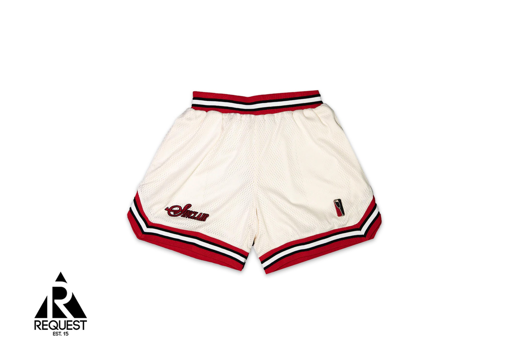 Sinclair Mesh Basketball Shorts "Cream"