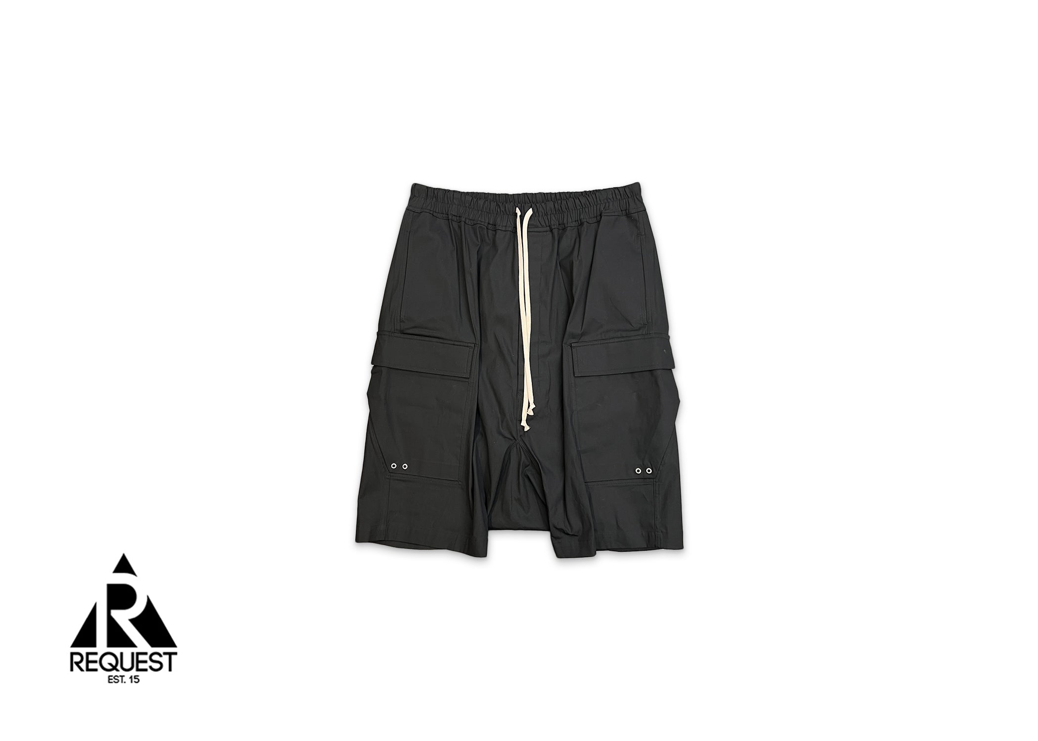 Lido Cargo Pods Dropcrotch Shorts "Black"