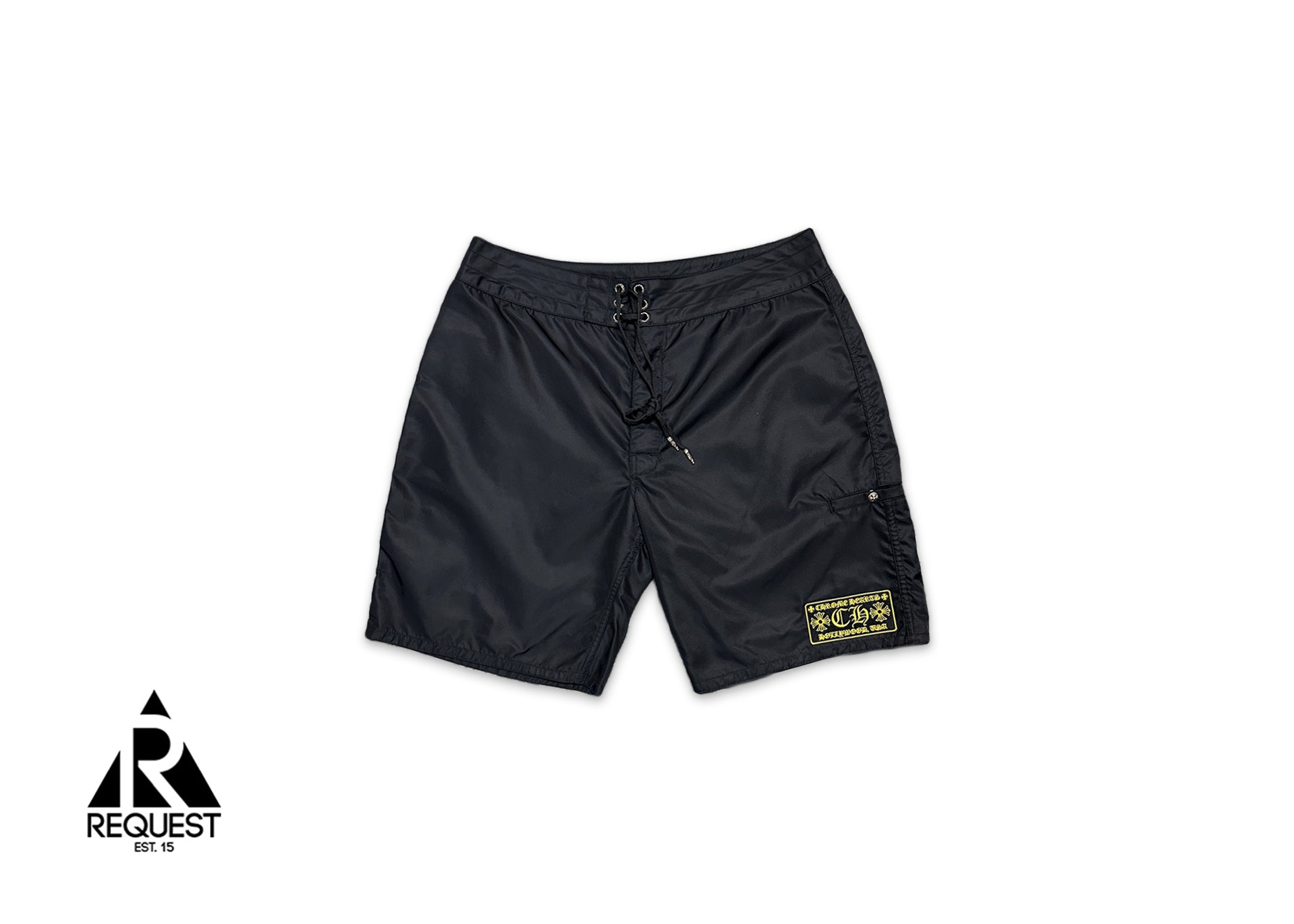 Patch Nylon Shorts "Black"