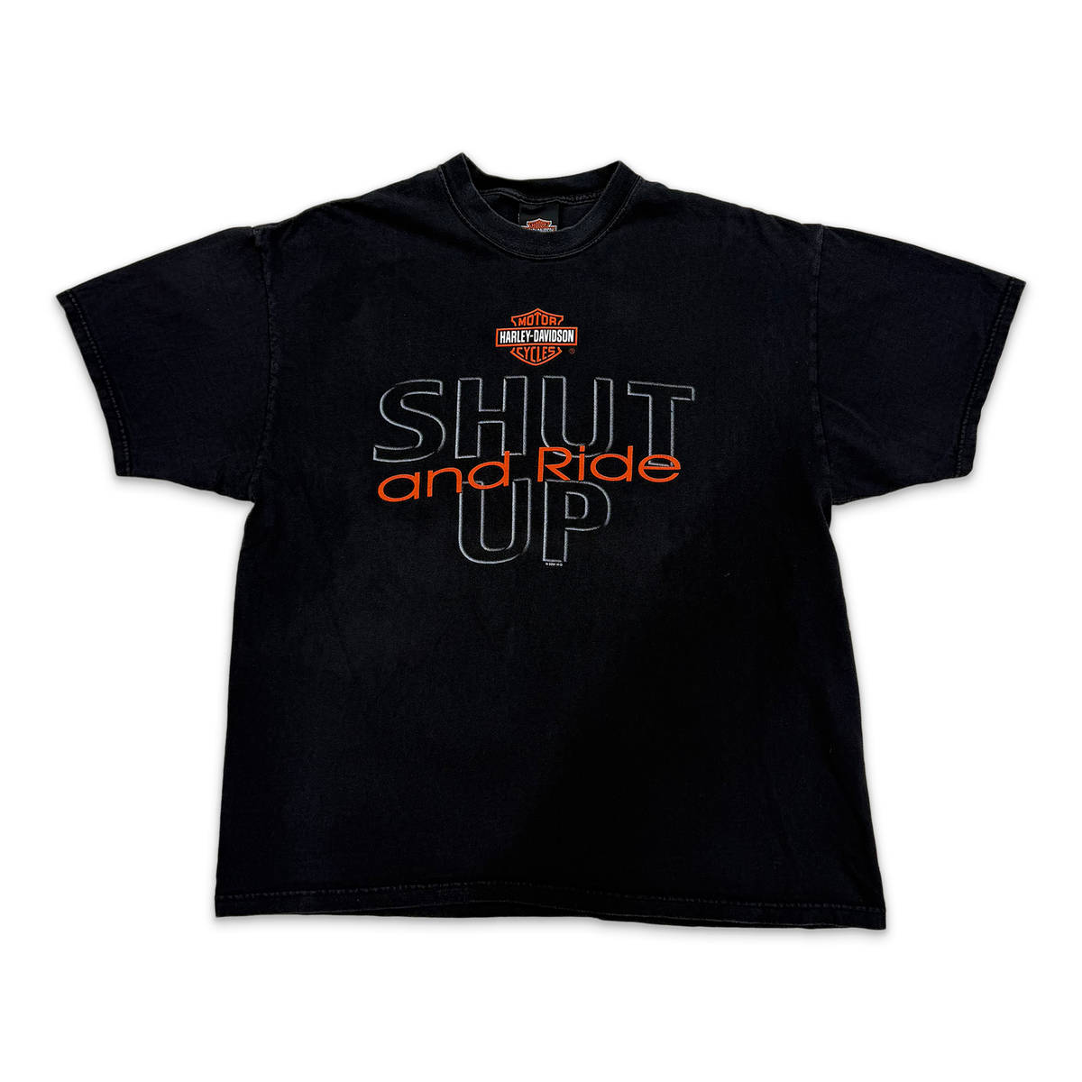 Shut Up And Ride Tee "Black"