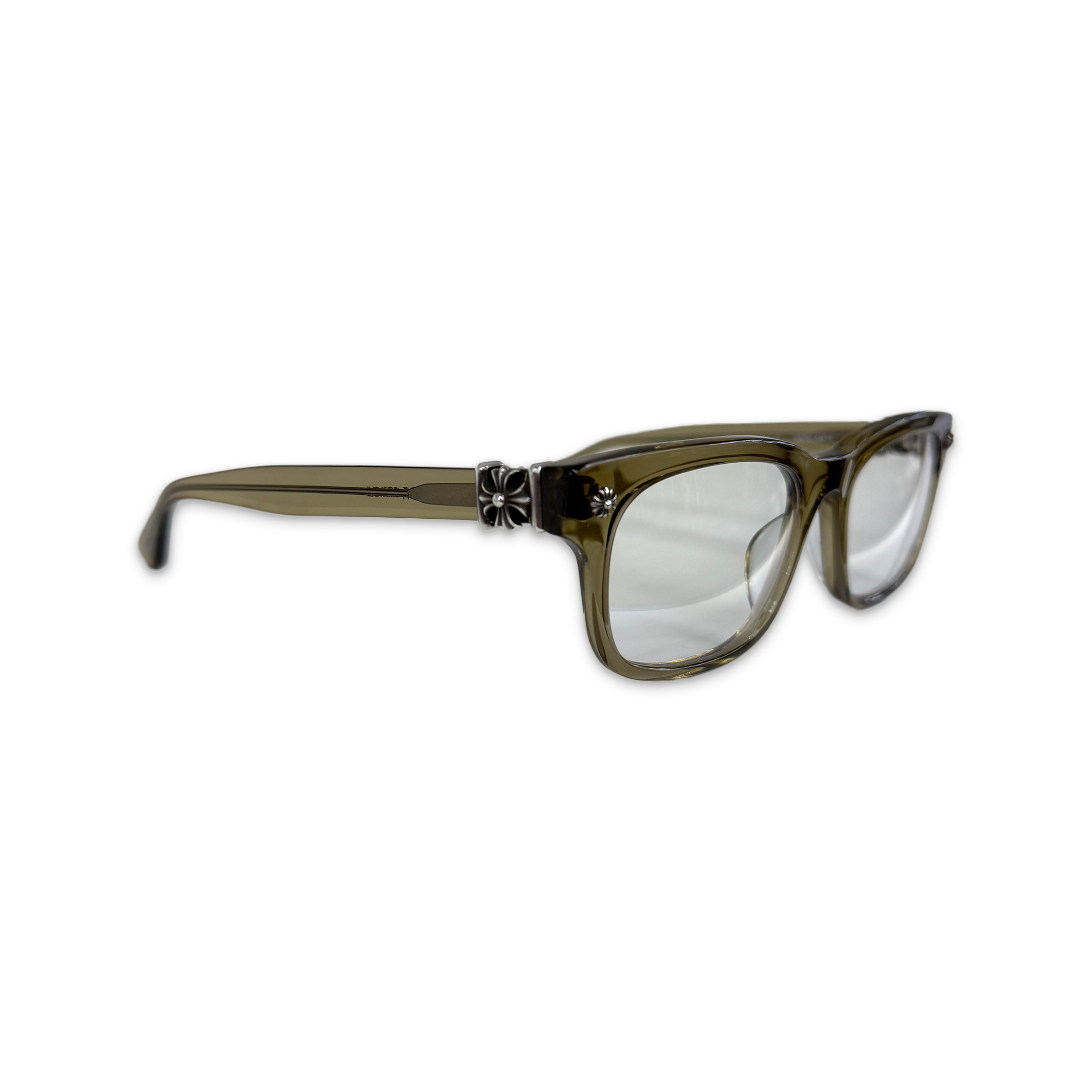 Chrome Hearts, Vagilante Glasses "Smoke/Silver"