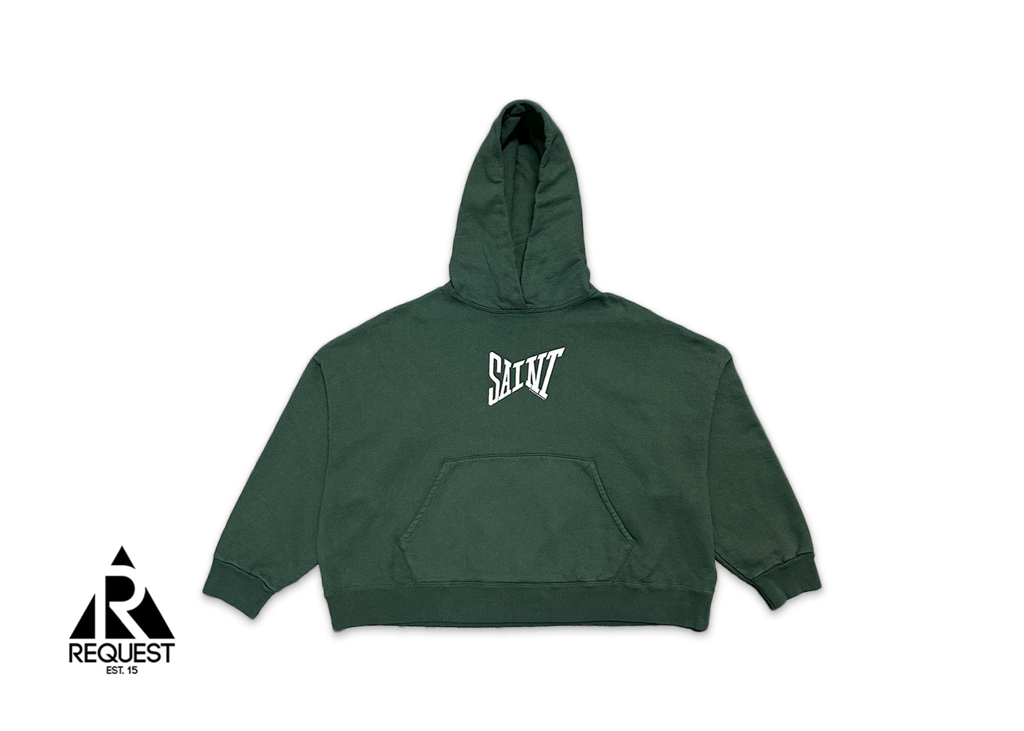 Saint Ribbon Hoodie "Forest Green"