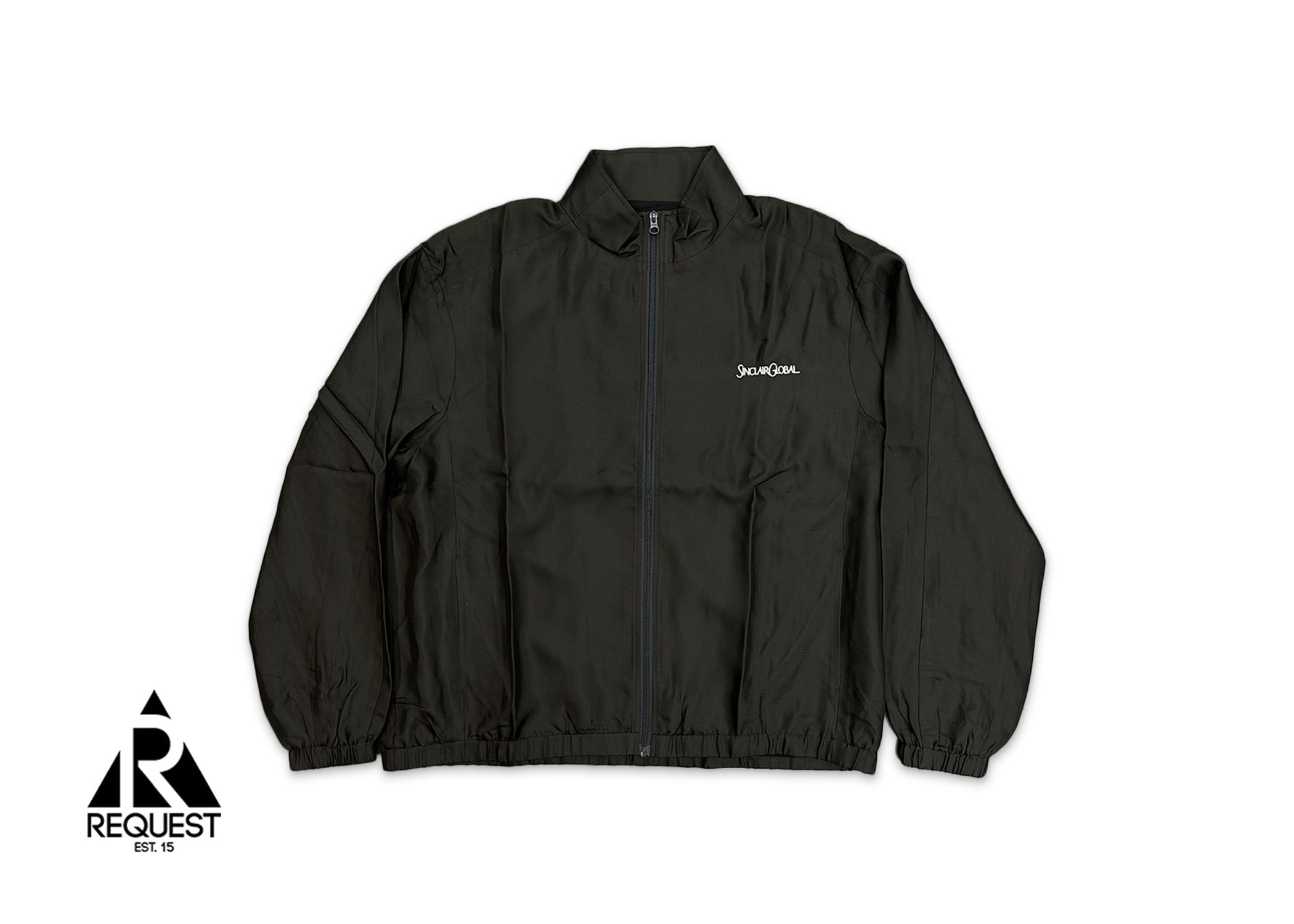 Silk track jacket sale