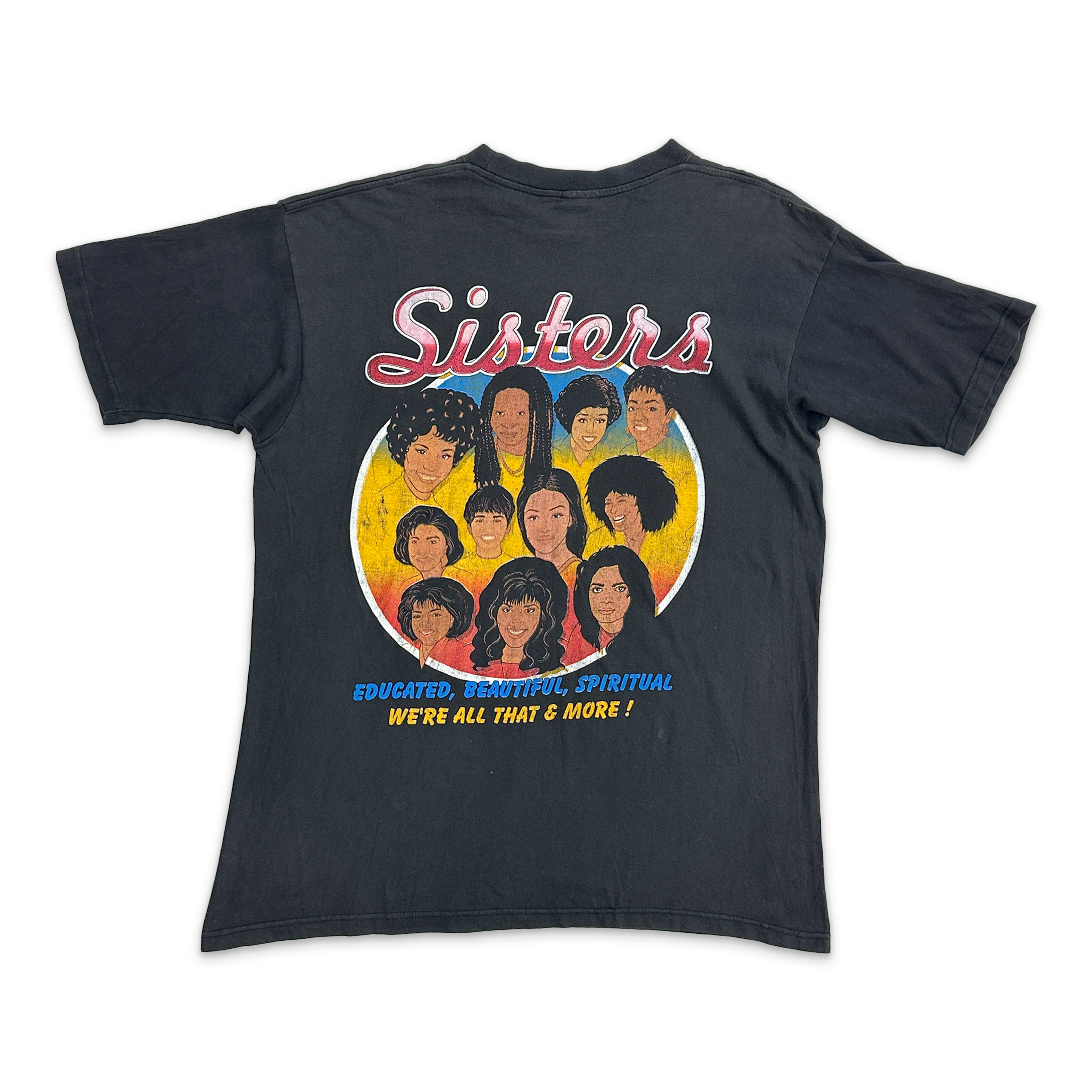Million Woman March 1997 Vintage Tee "Black"