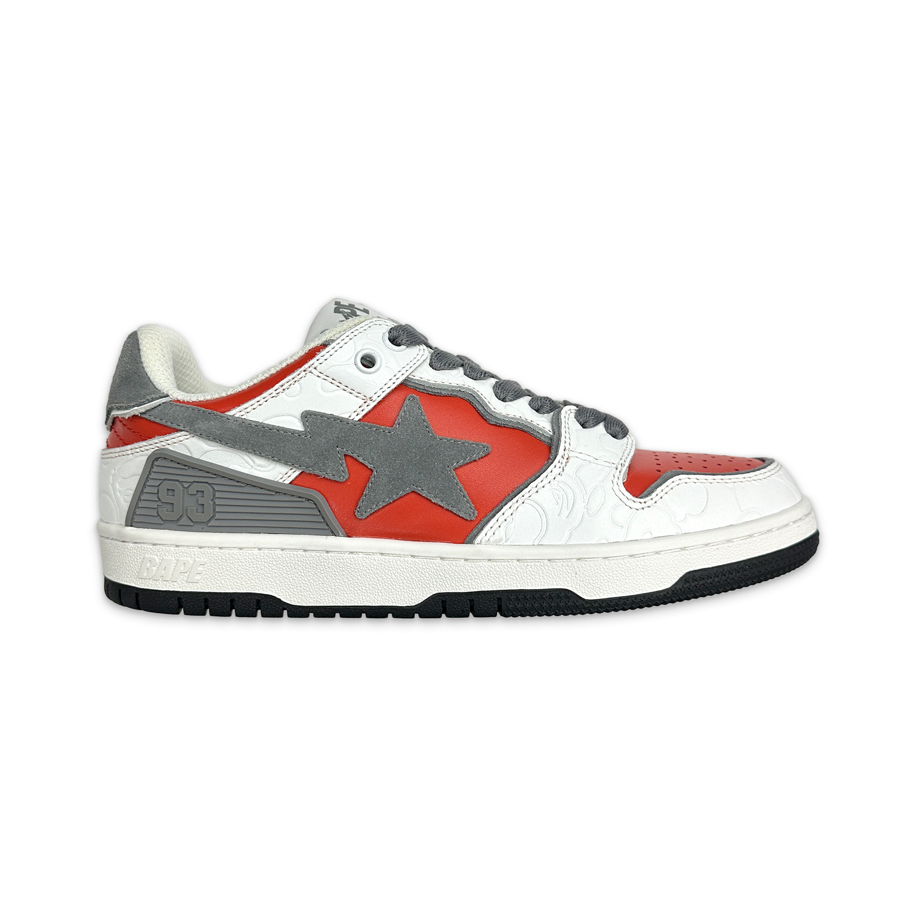 A Bathing Ape (BAPE), SK8sta "White Red"