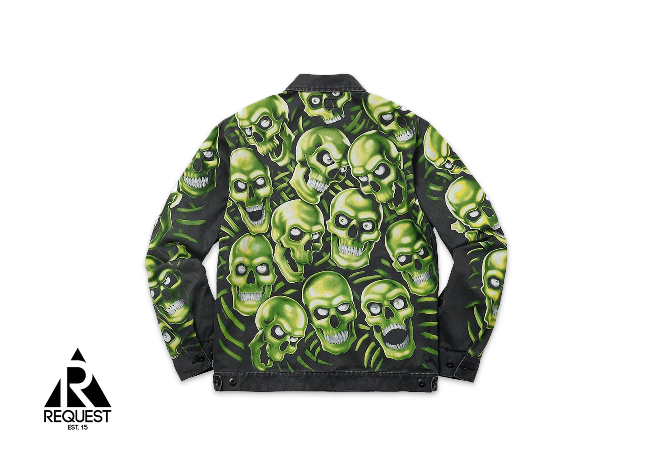 Supreme skull pile sales work jacket multi