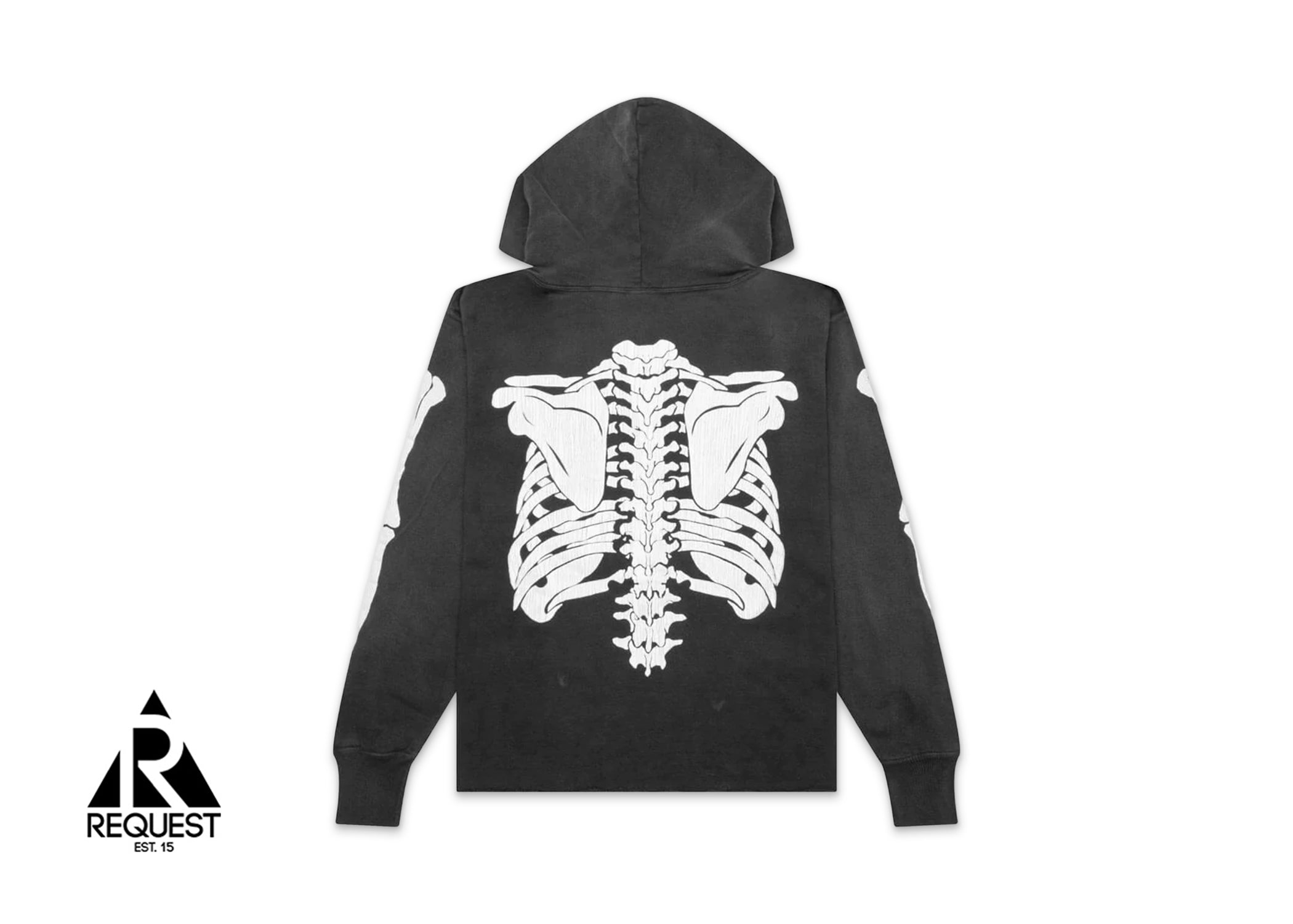 Saint Michael x Vlone Bone Hoodie "Black"